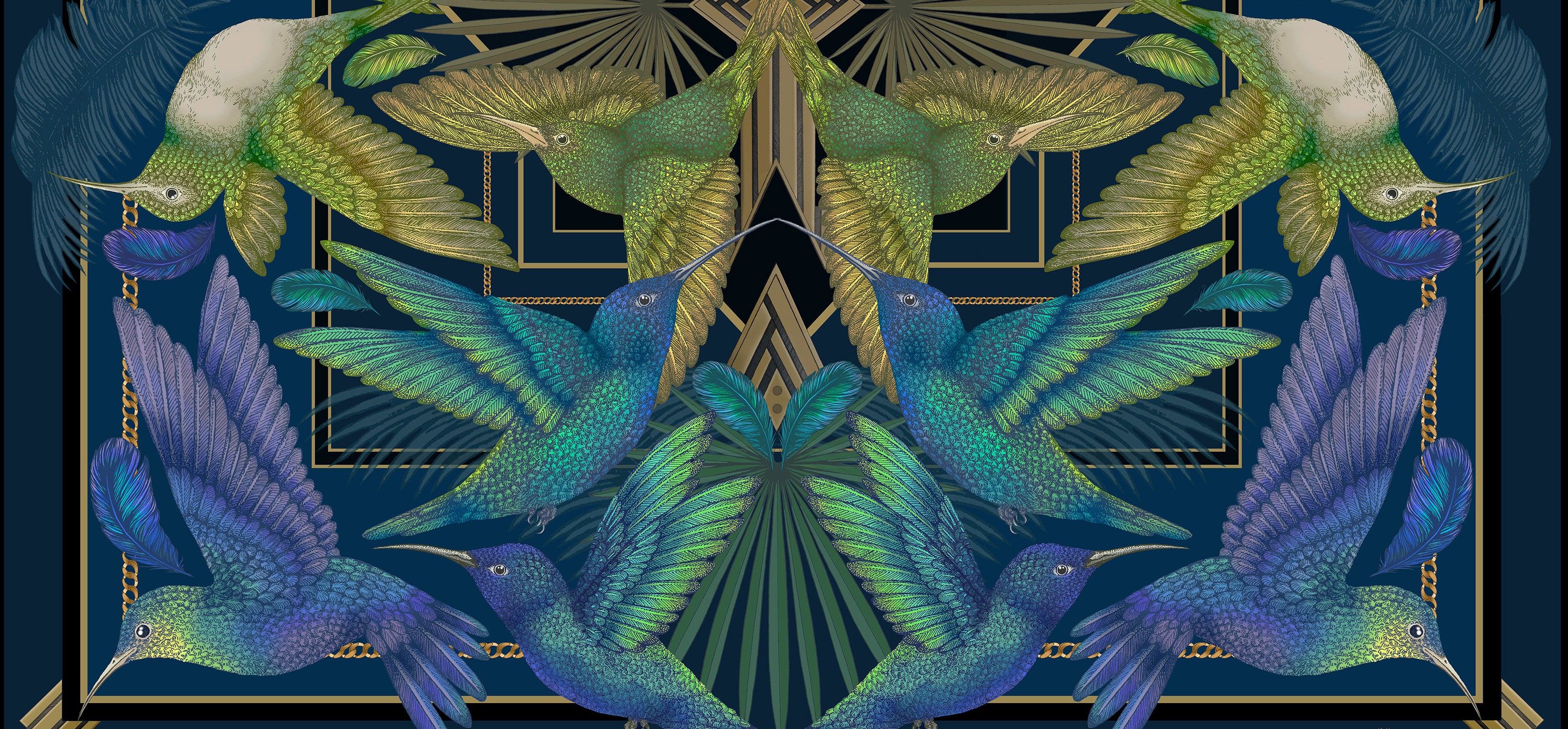 IRIDESCENT SCARVES
