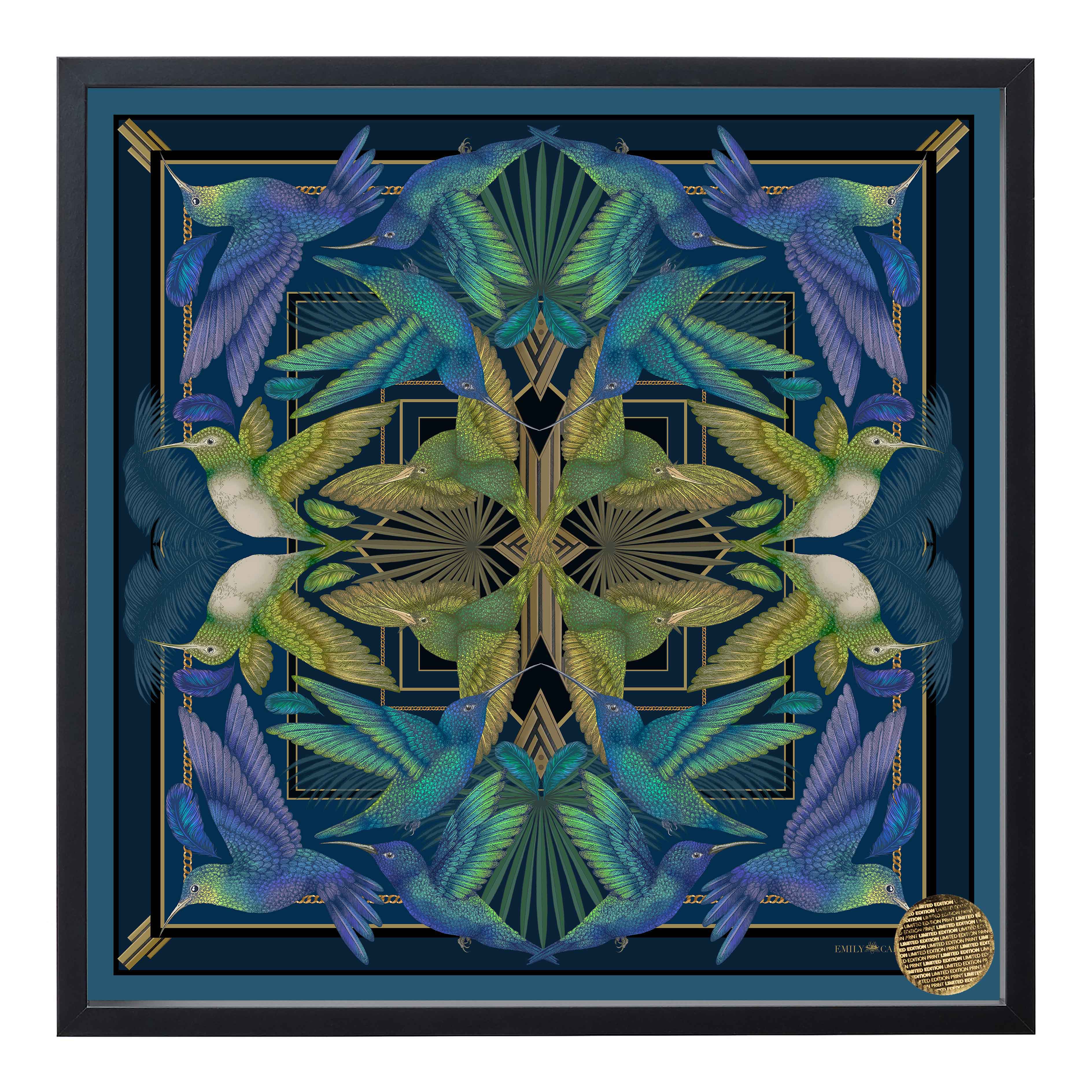'Midnight Hummingbird' Giclée Print - Limited Edition