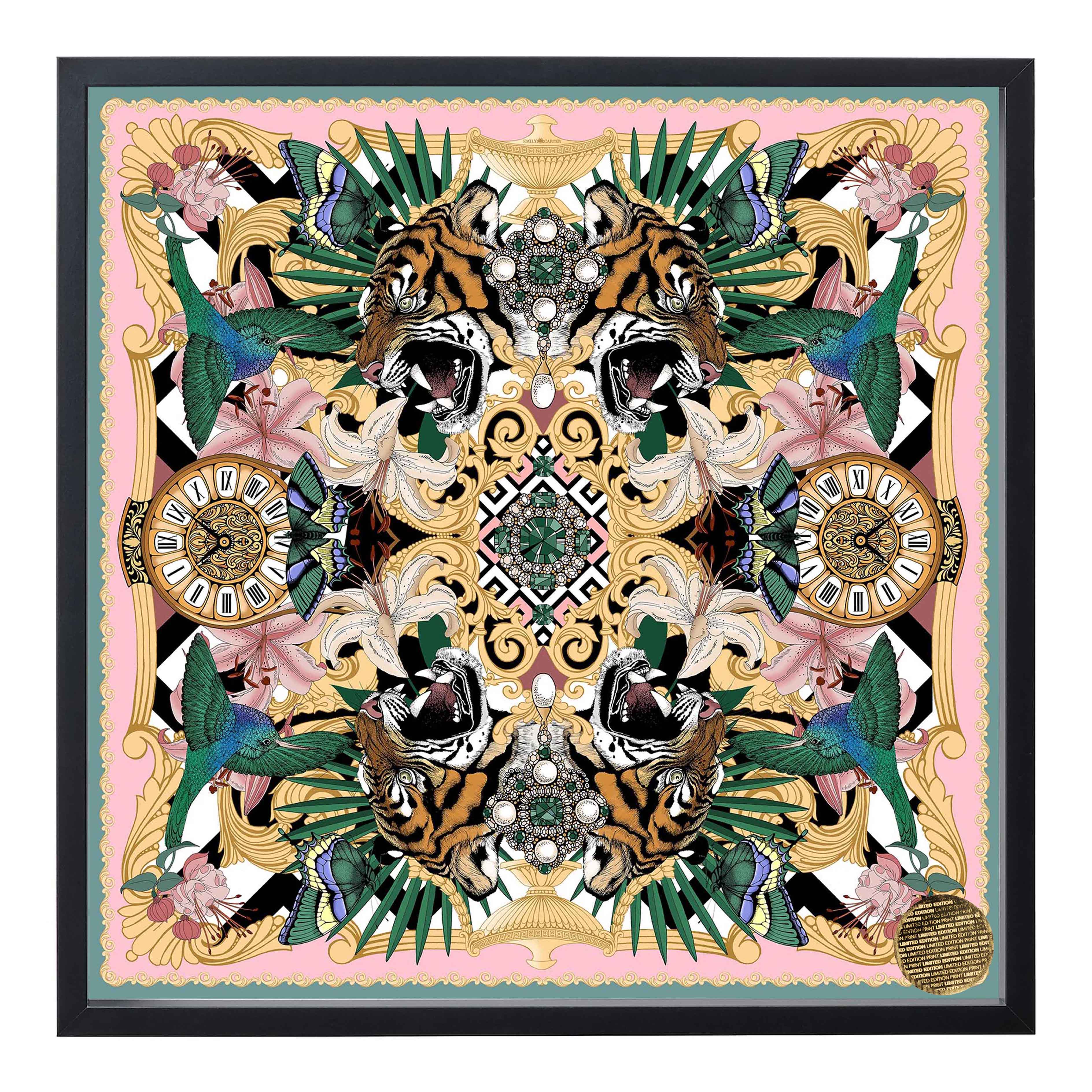 'Baroque Tiger' Giclée Print - Limited Edition