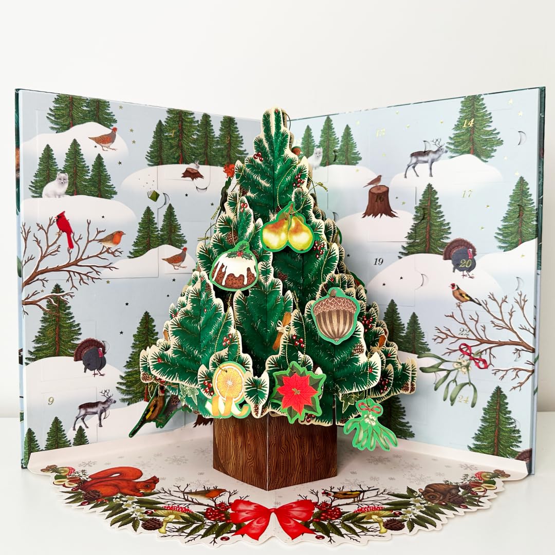 Kew Gardens Christmas Pop Up Advent Calendar by Emily Carter