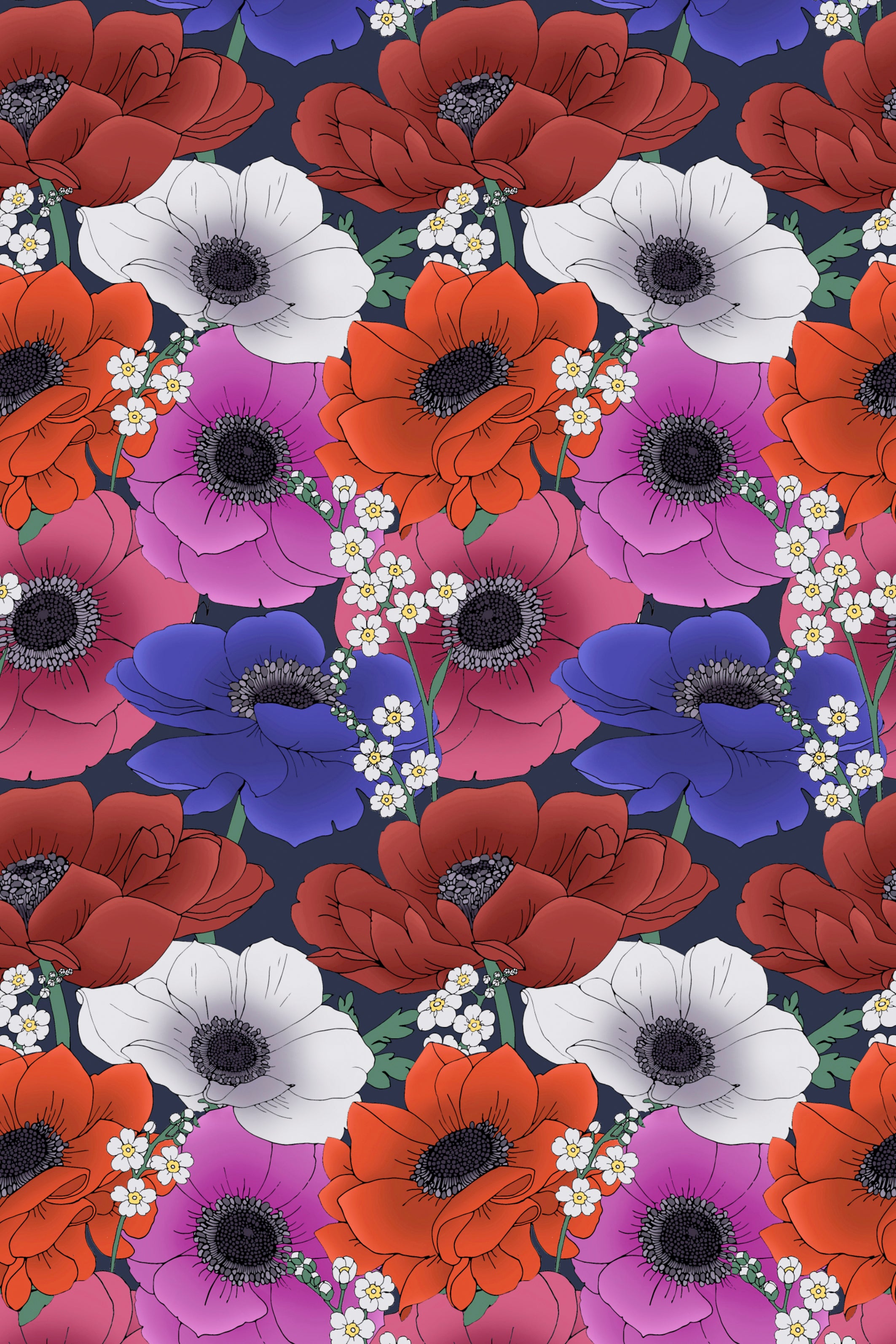Anemone Print