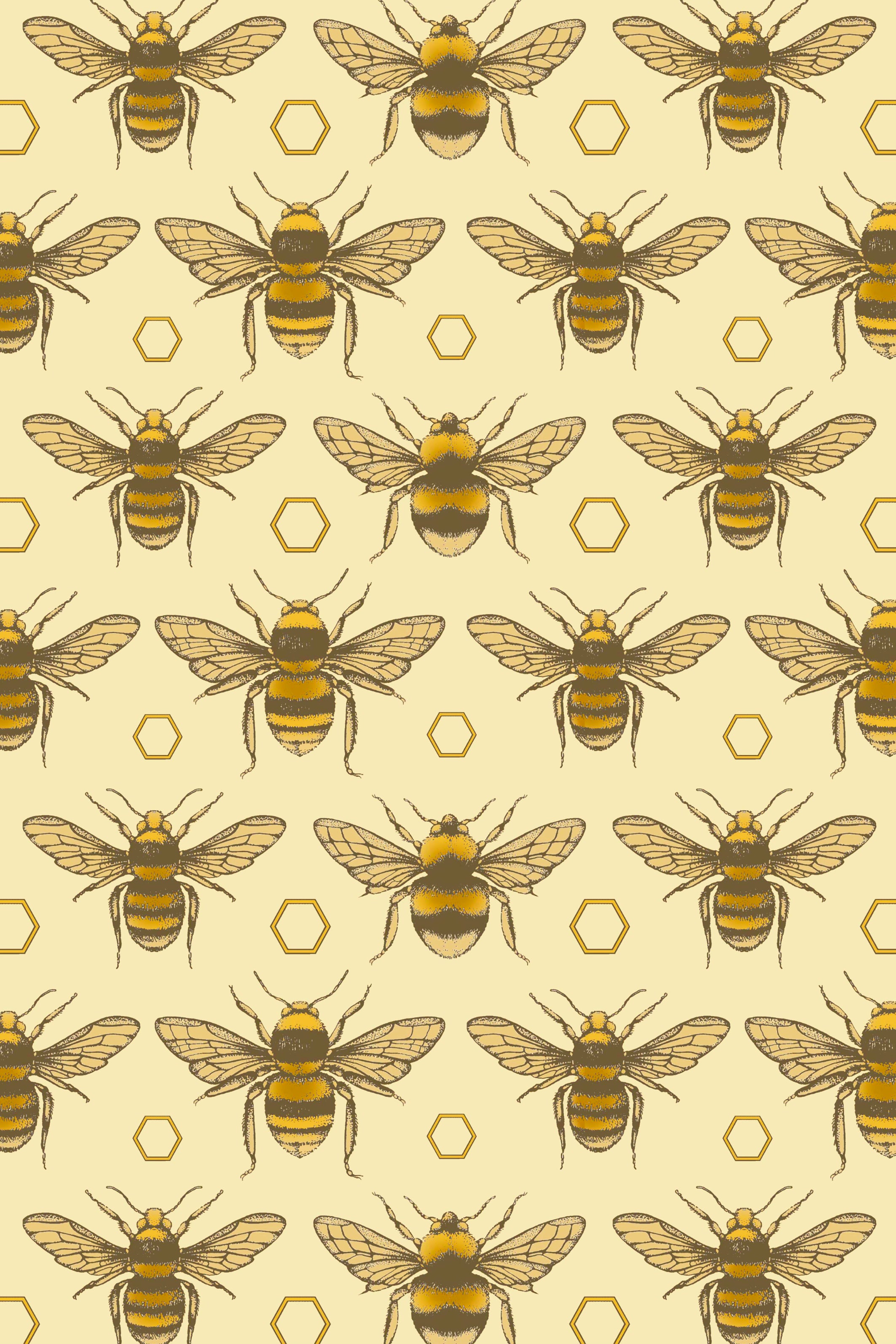 British Bee Print