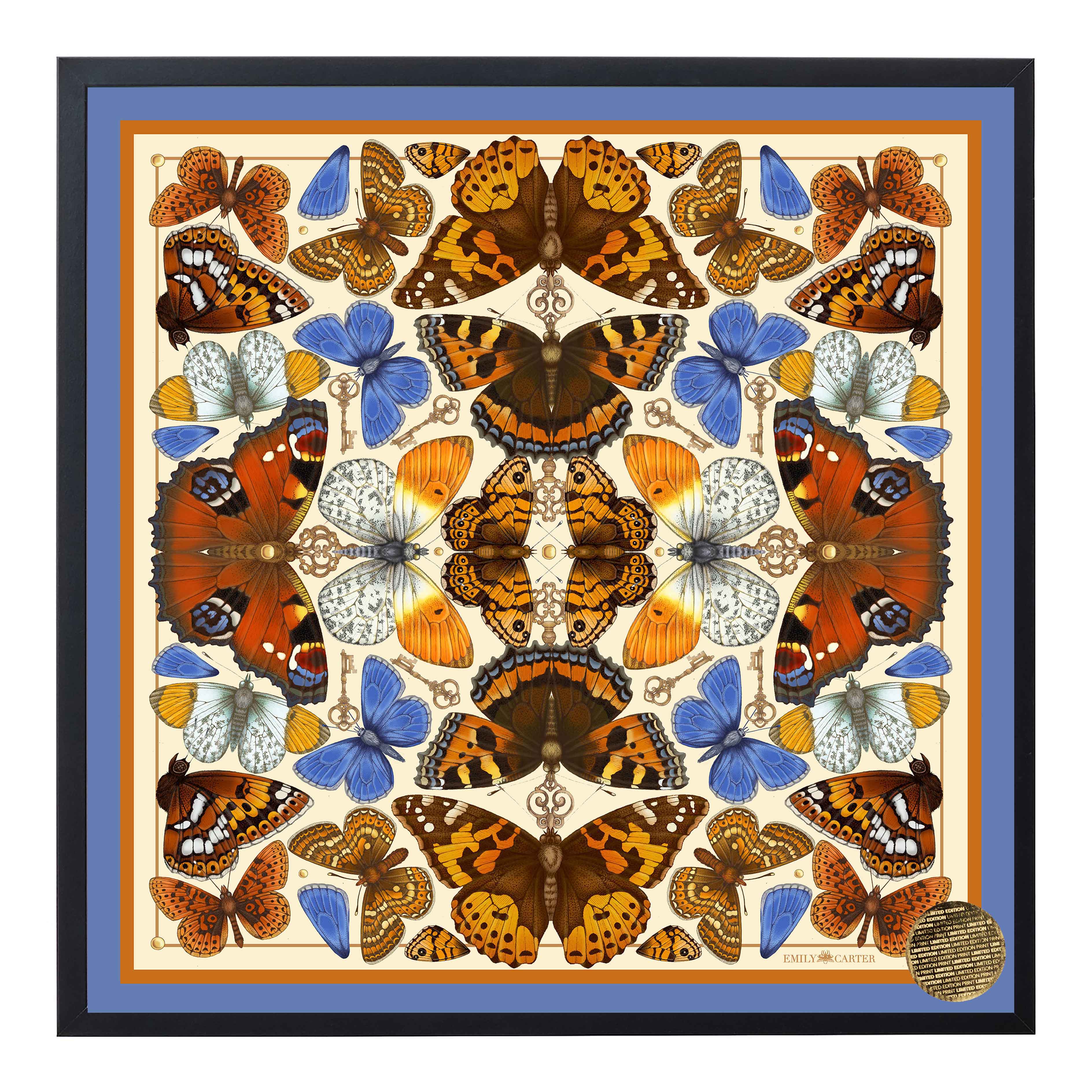 'British Butterfly' Giclée Print - Limited Edition