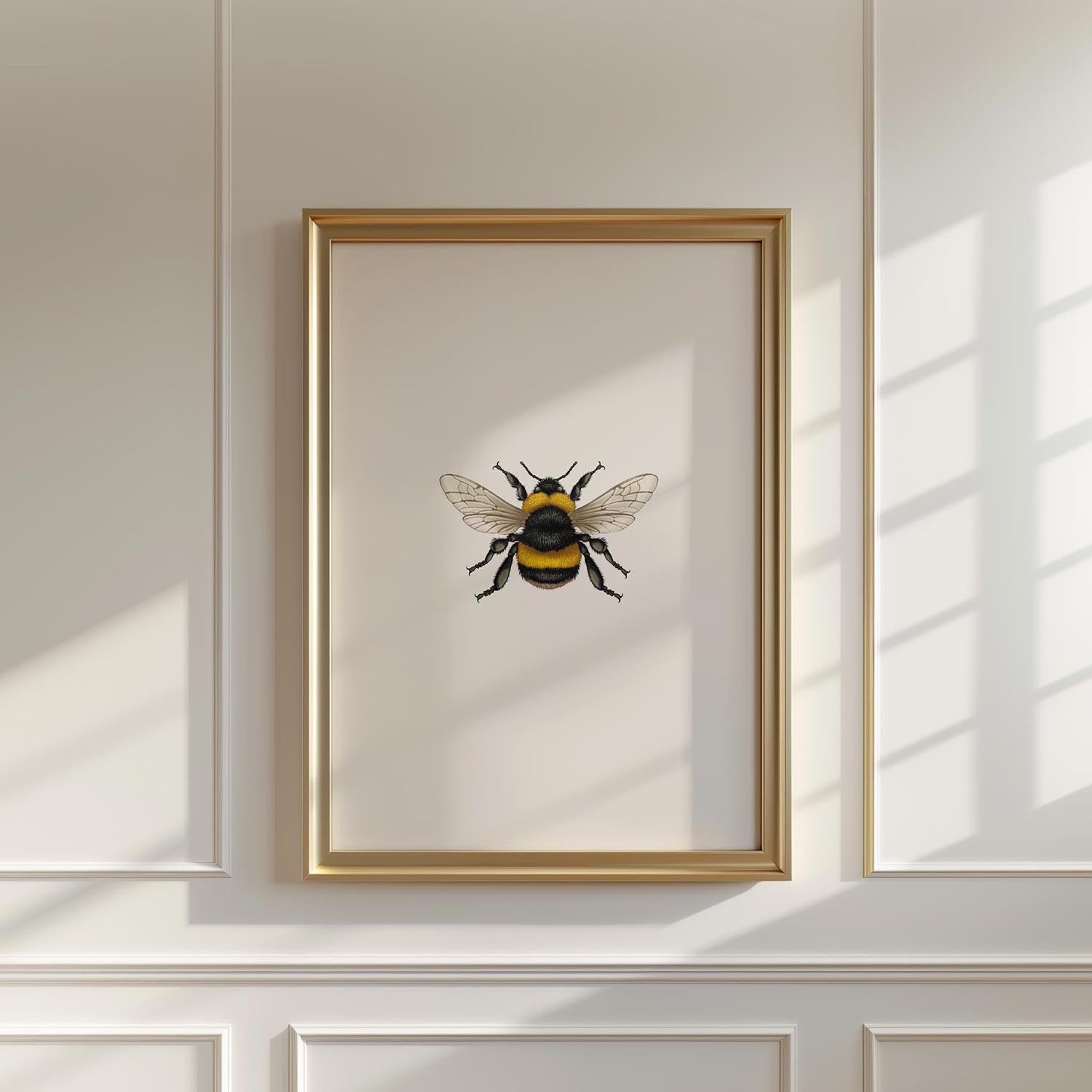 'British Bumble Bee' Fine Art Print
