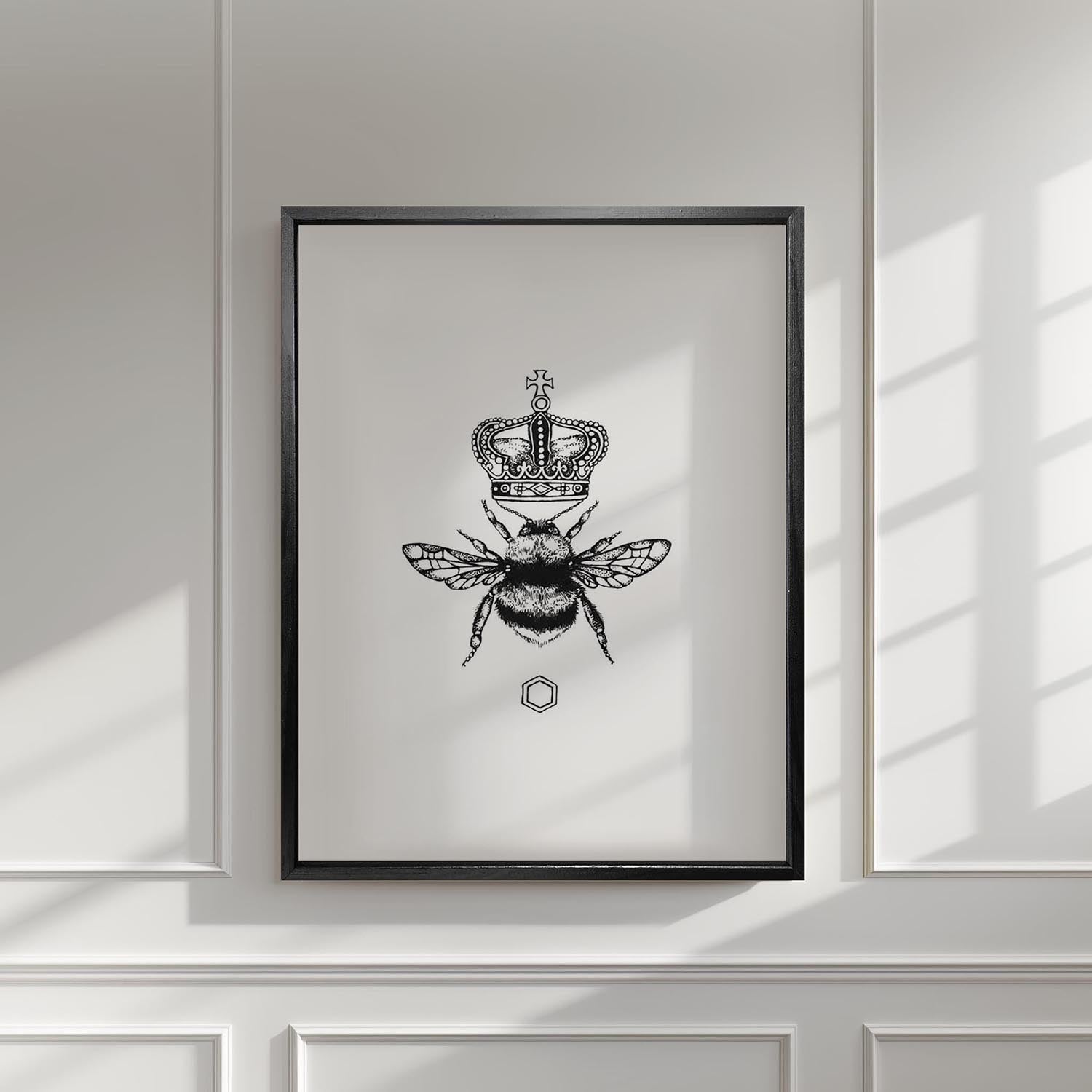 'The Queen Bee' Fine Art Print