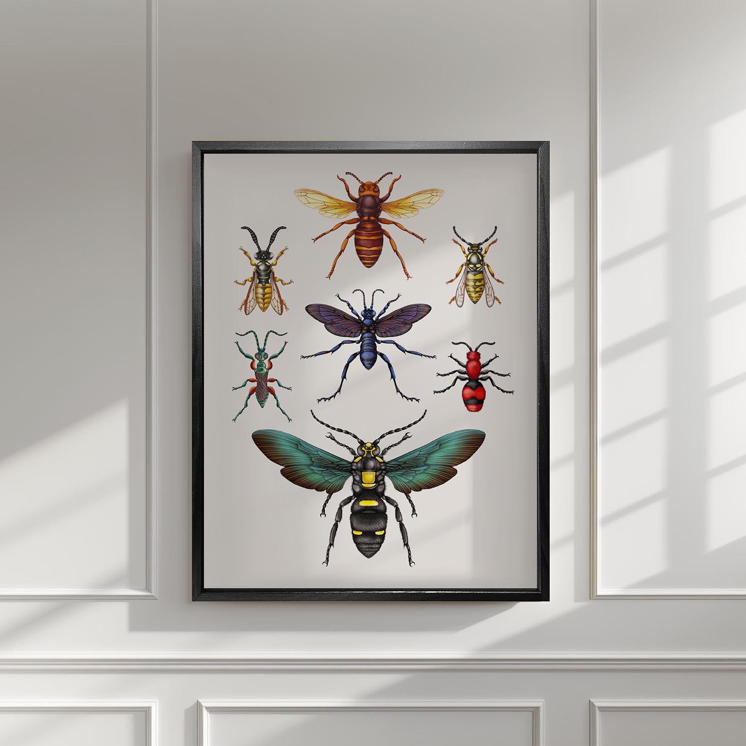 'Wasps' Fine Art Print