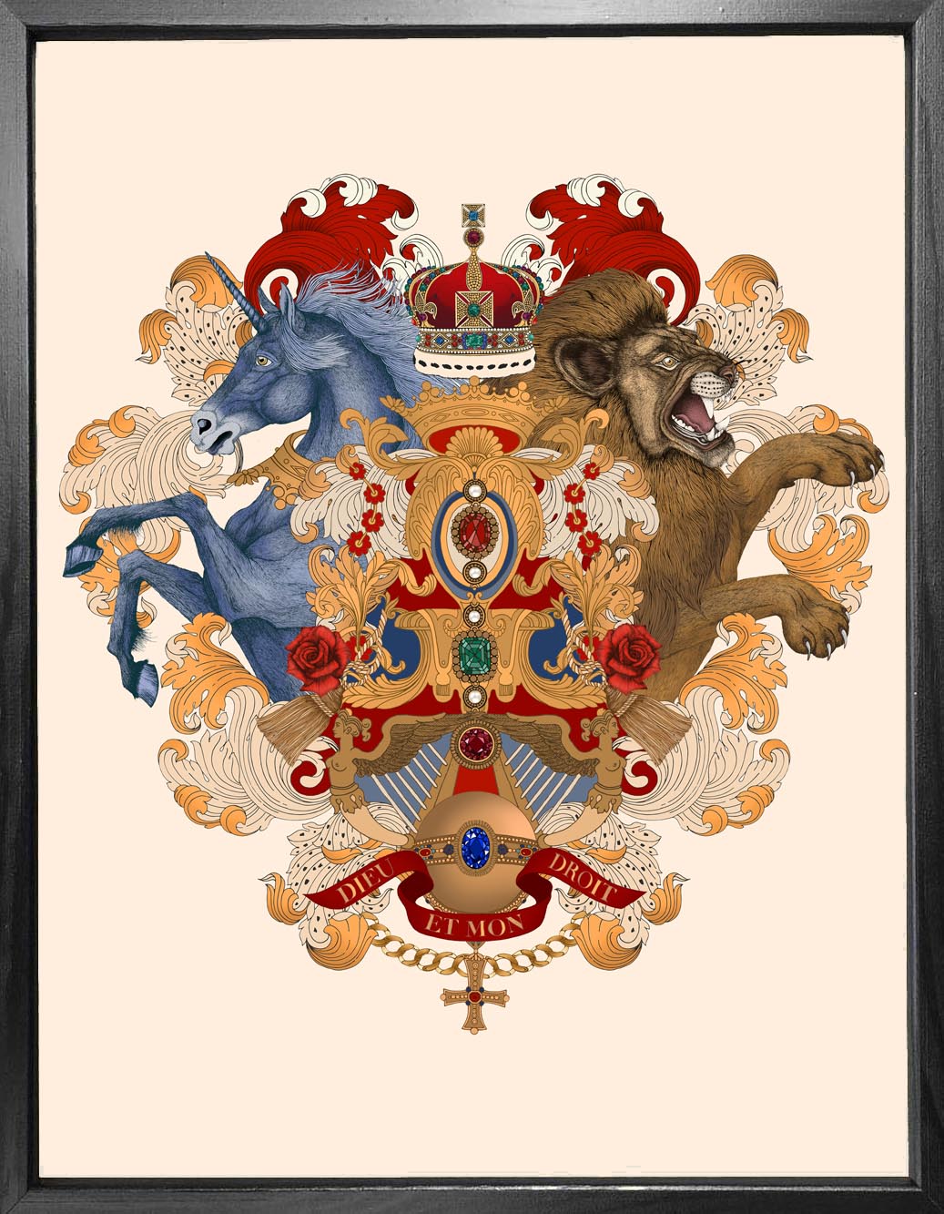 'British Monarchy' Fine Art Print
