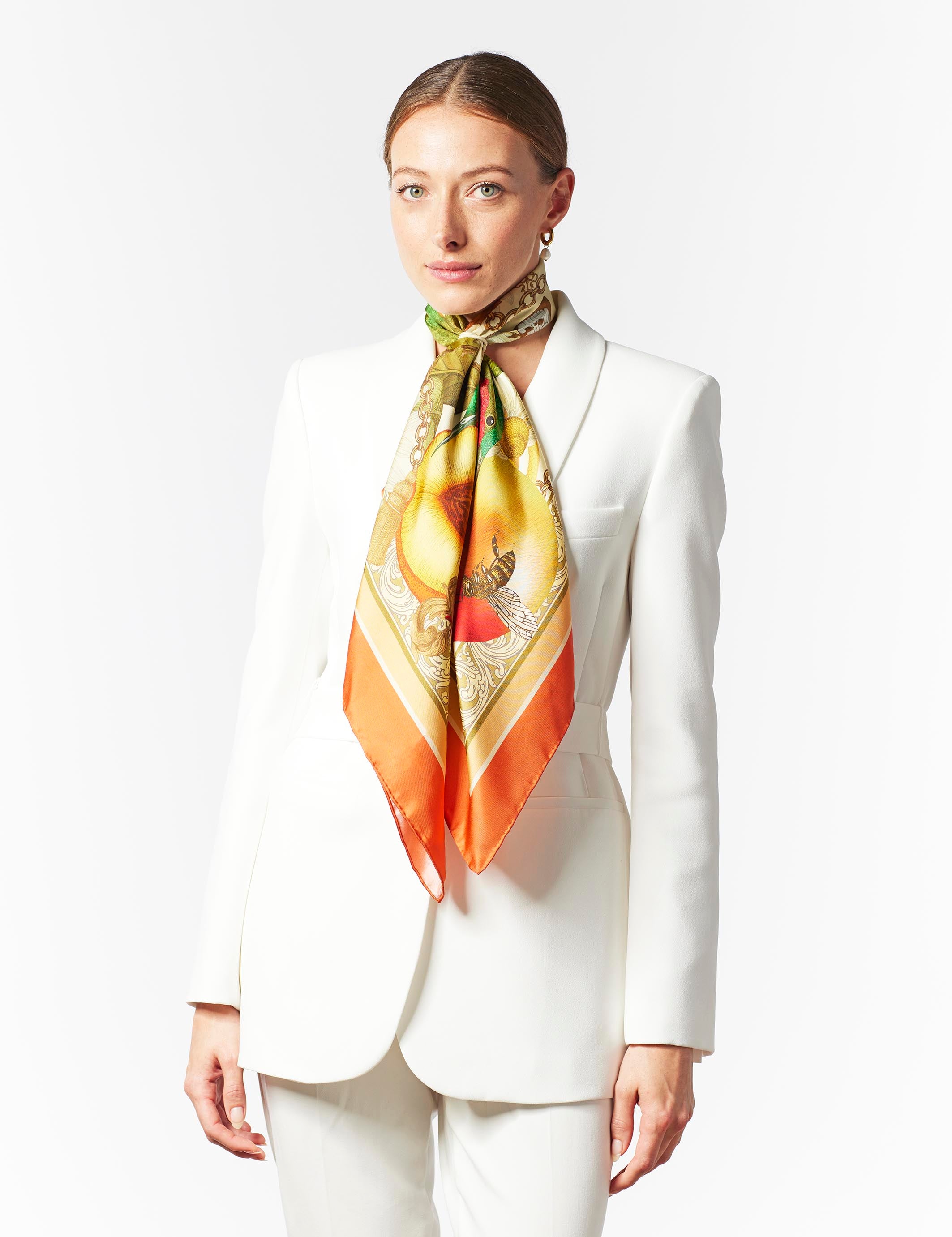 The Botanical Garden Silk Scarf | 90x90cm