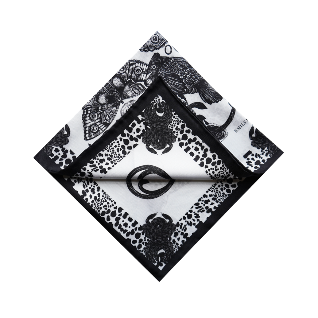 The Tropical Leopard Pocket Square