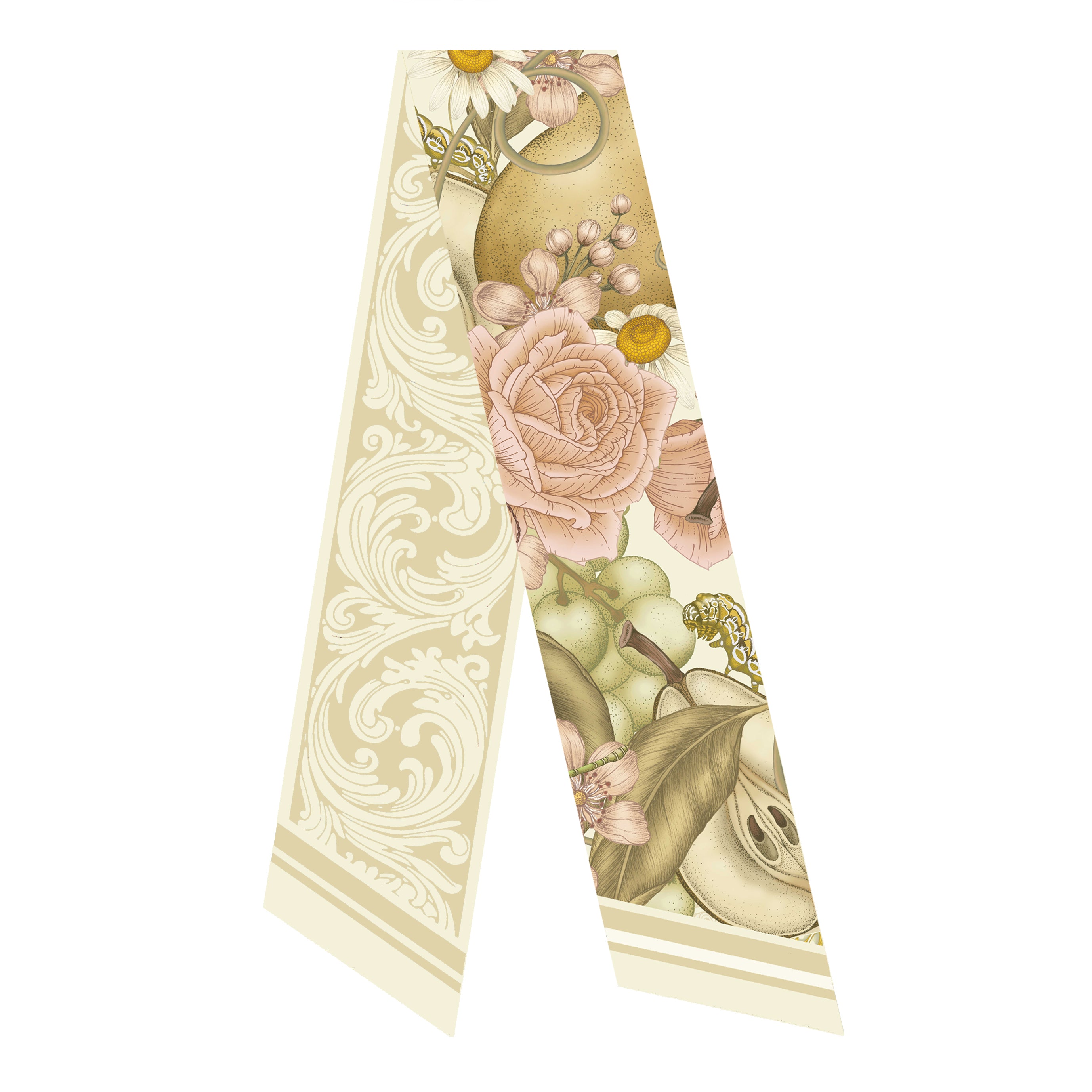 The Pear Tree Luxe Twilly Scarf