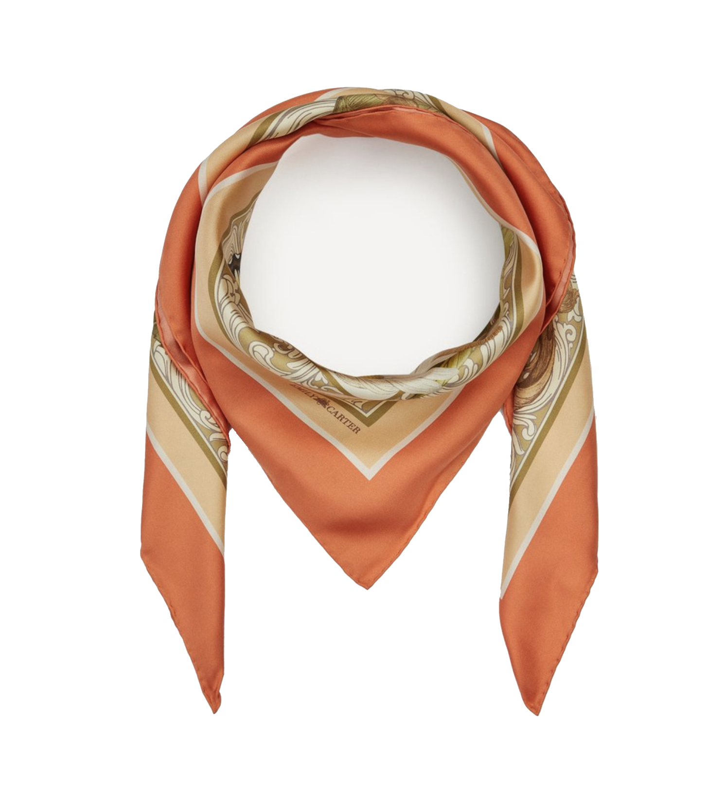 The Botanical Garden Silk Scarf | 65x65cm