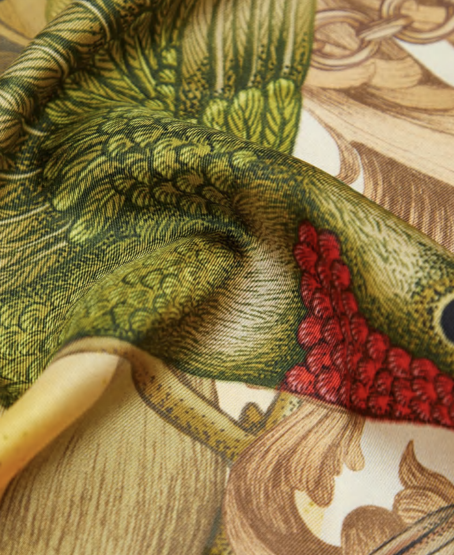 The Botanical Garden Silk Scarf | 65x65cm