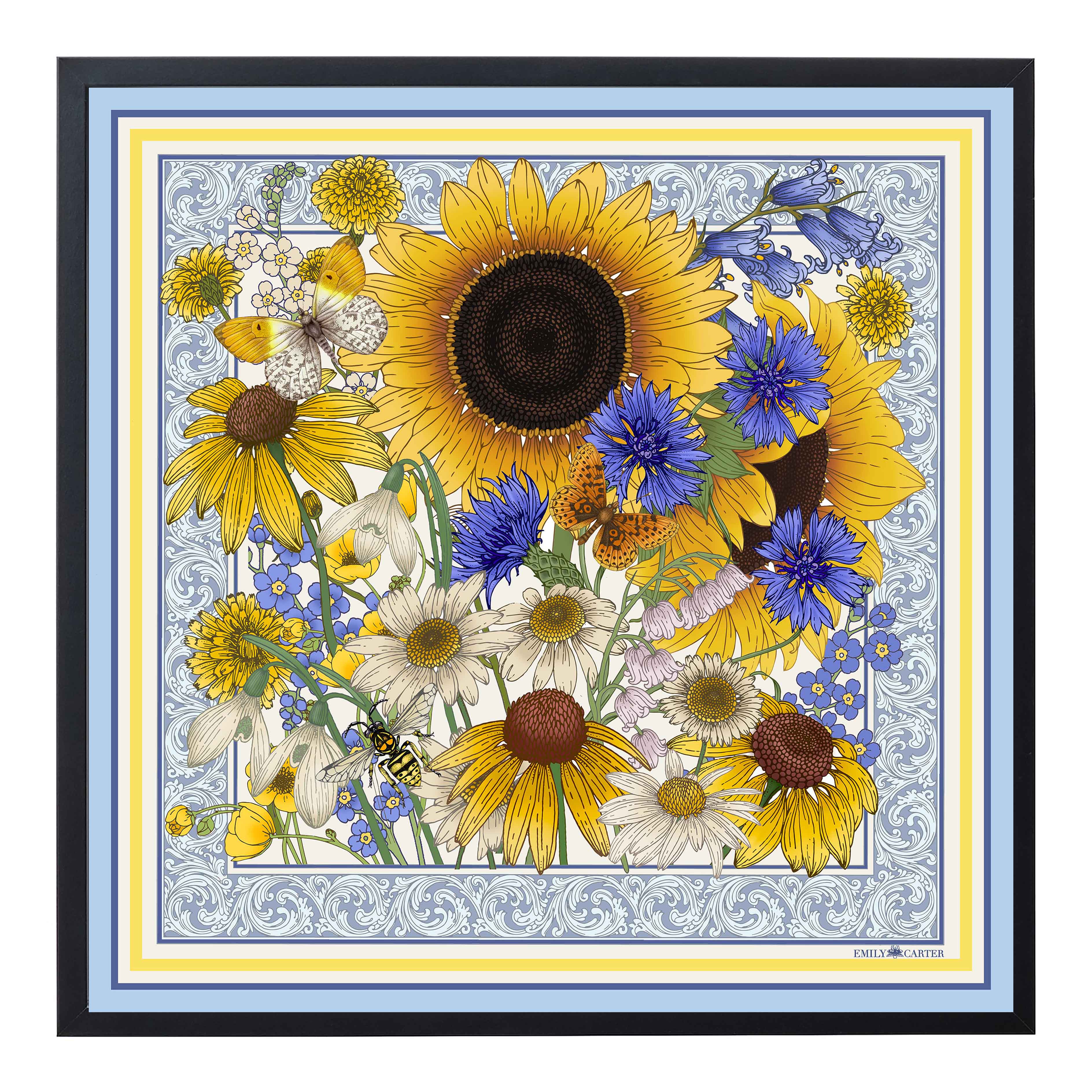 'Sunflower Bouquet' Giclée Print - Limited Edition