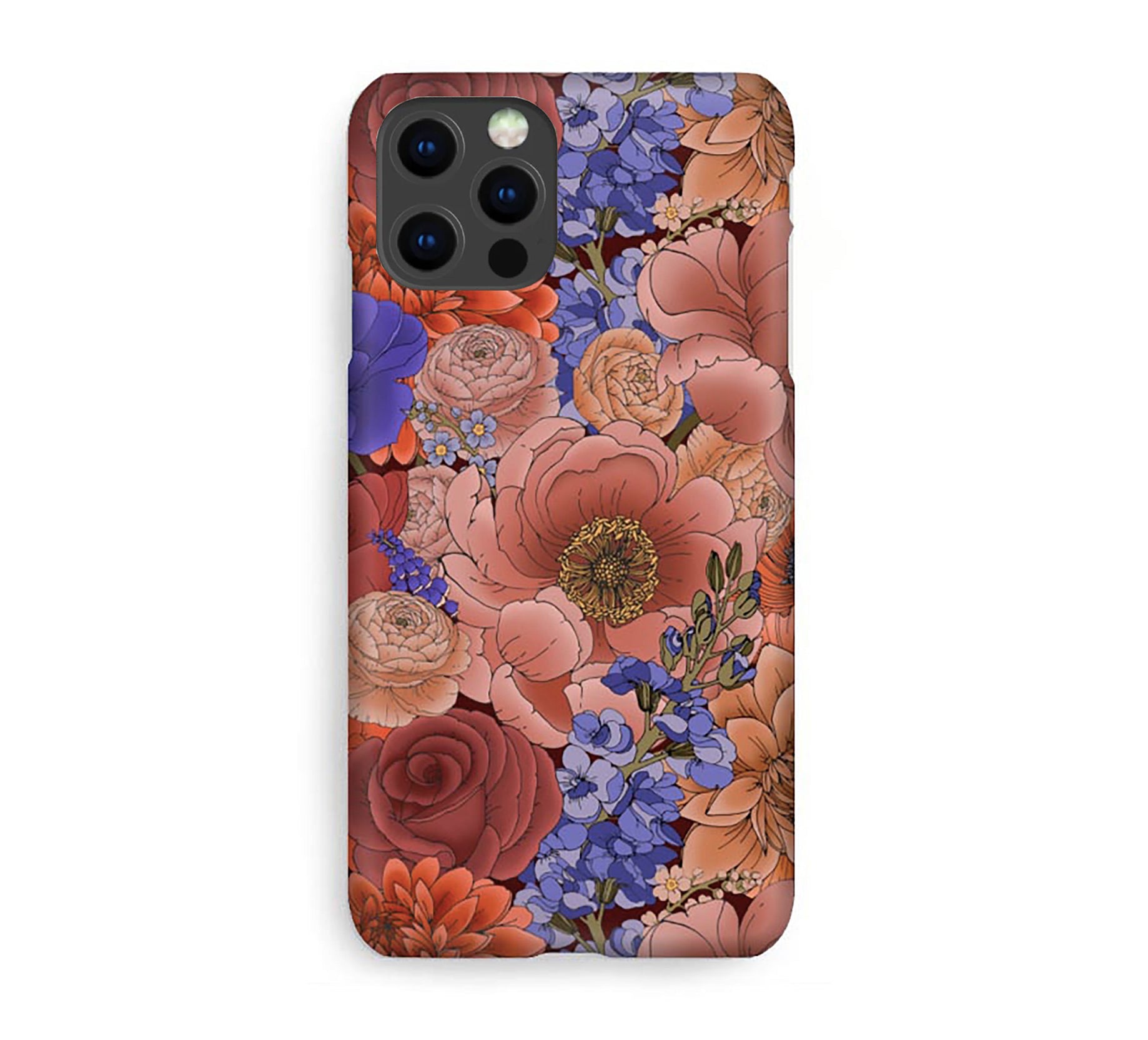 Luxury Phone Case - Winter Floral
