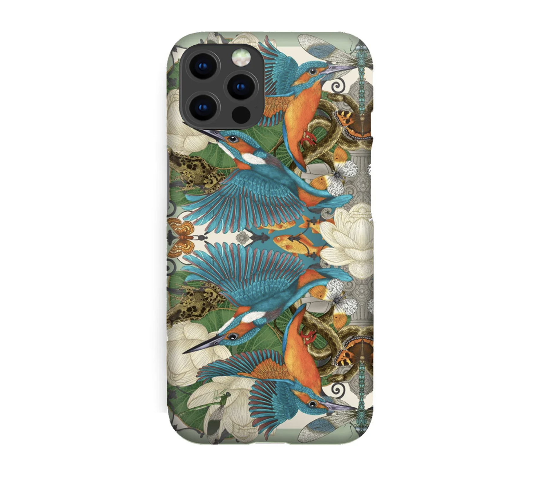 Luxury Phone Case - Frog & Kingfisher
