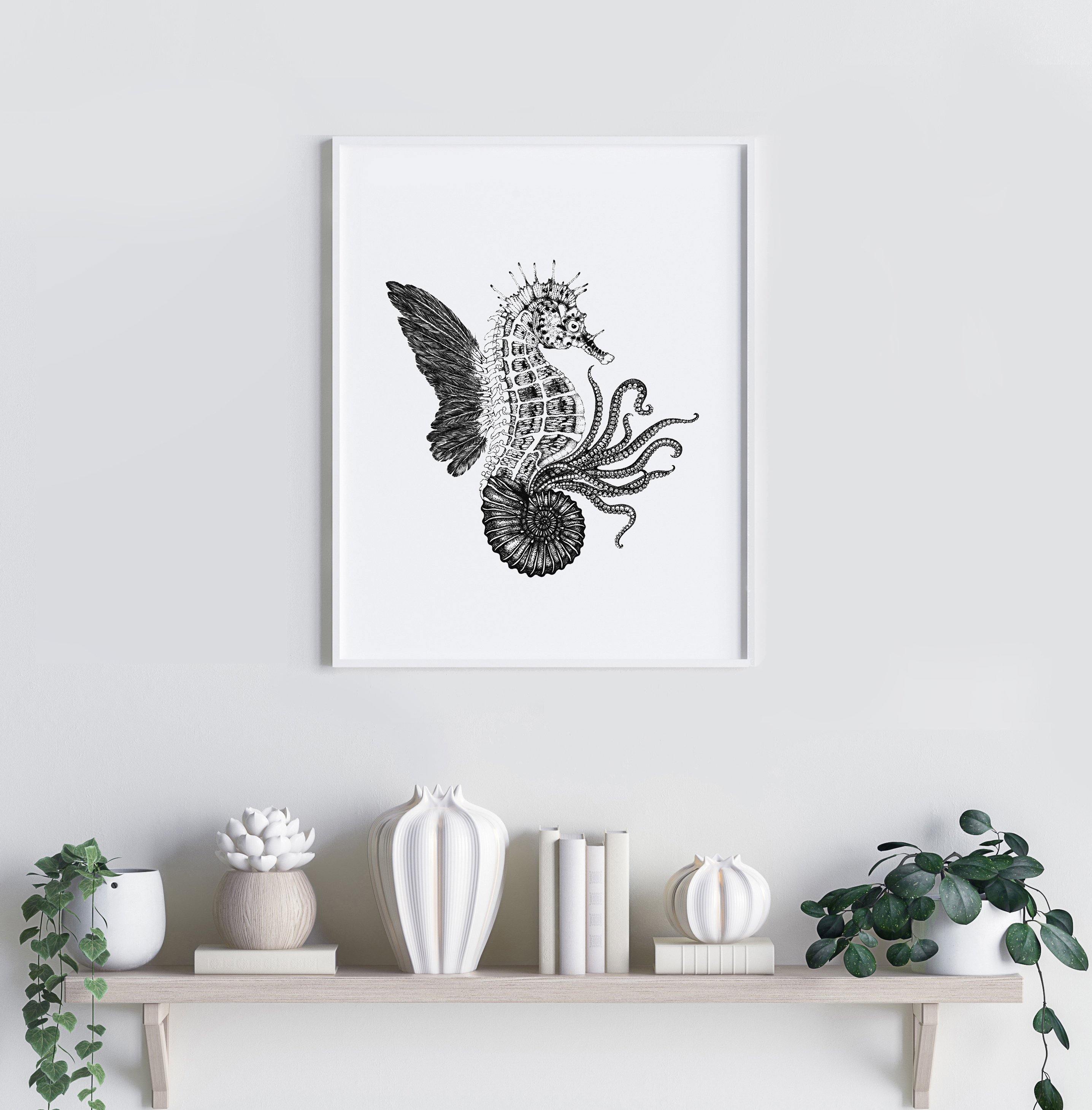 'Ammonautilae' Fine Art Print - Emily Carter London