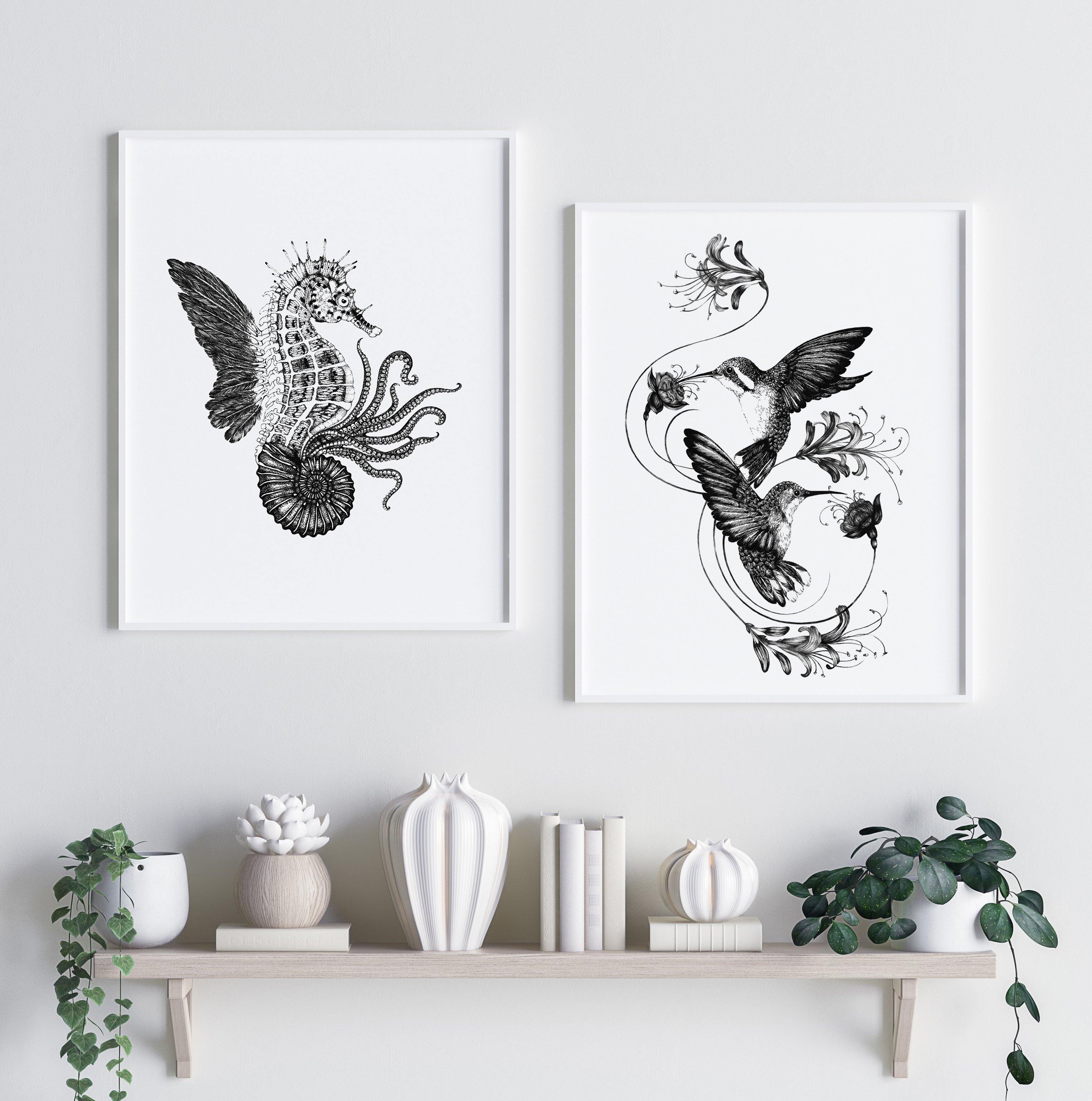 'Ammonautilae' Fine Art Print - Emily Carter London