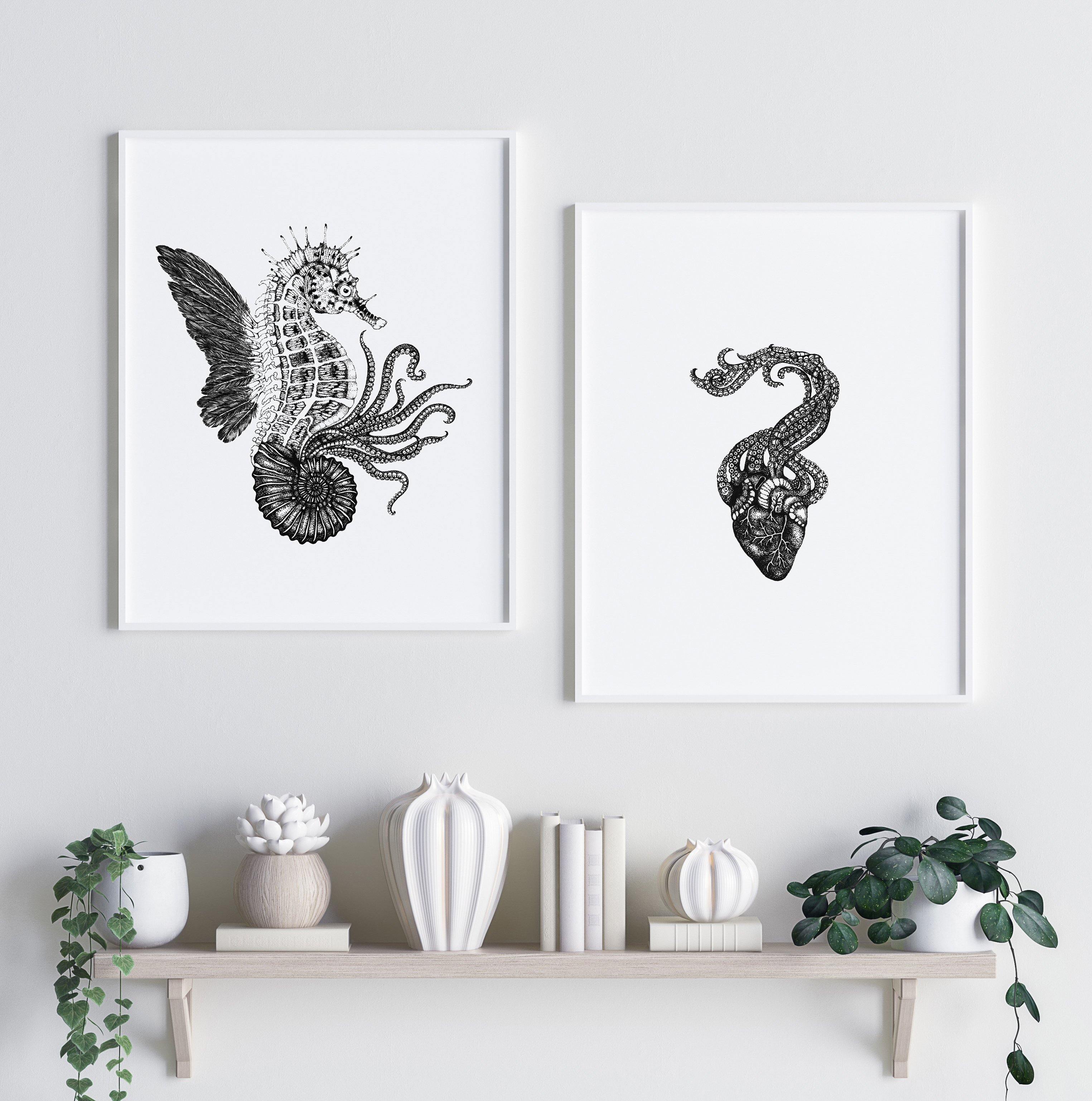 'Ammonautilae' Fine Art Print - Emily Carter London