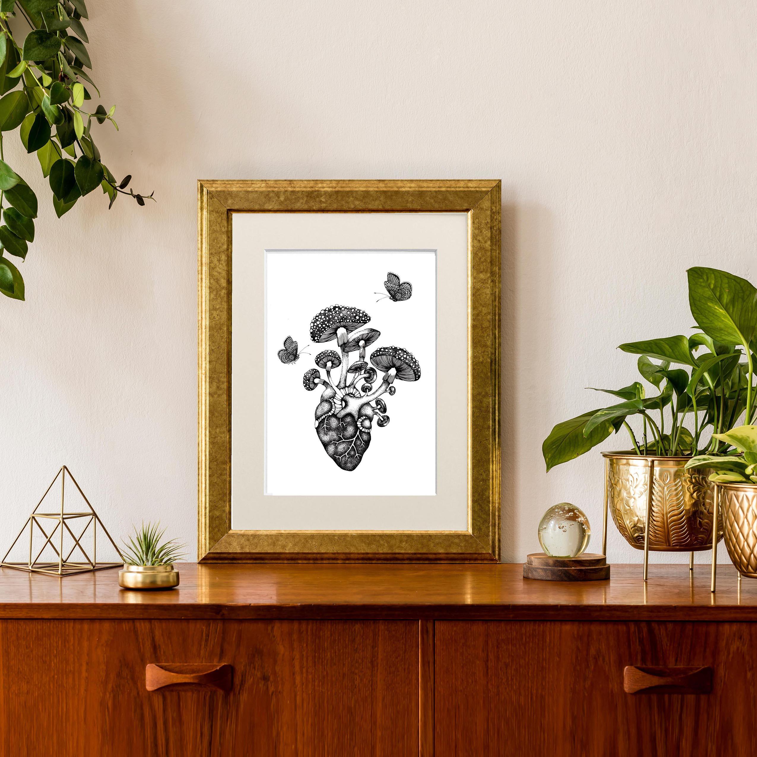 'Cor Meum' Fine Art Print - Emily Carter London