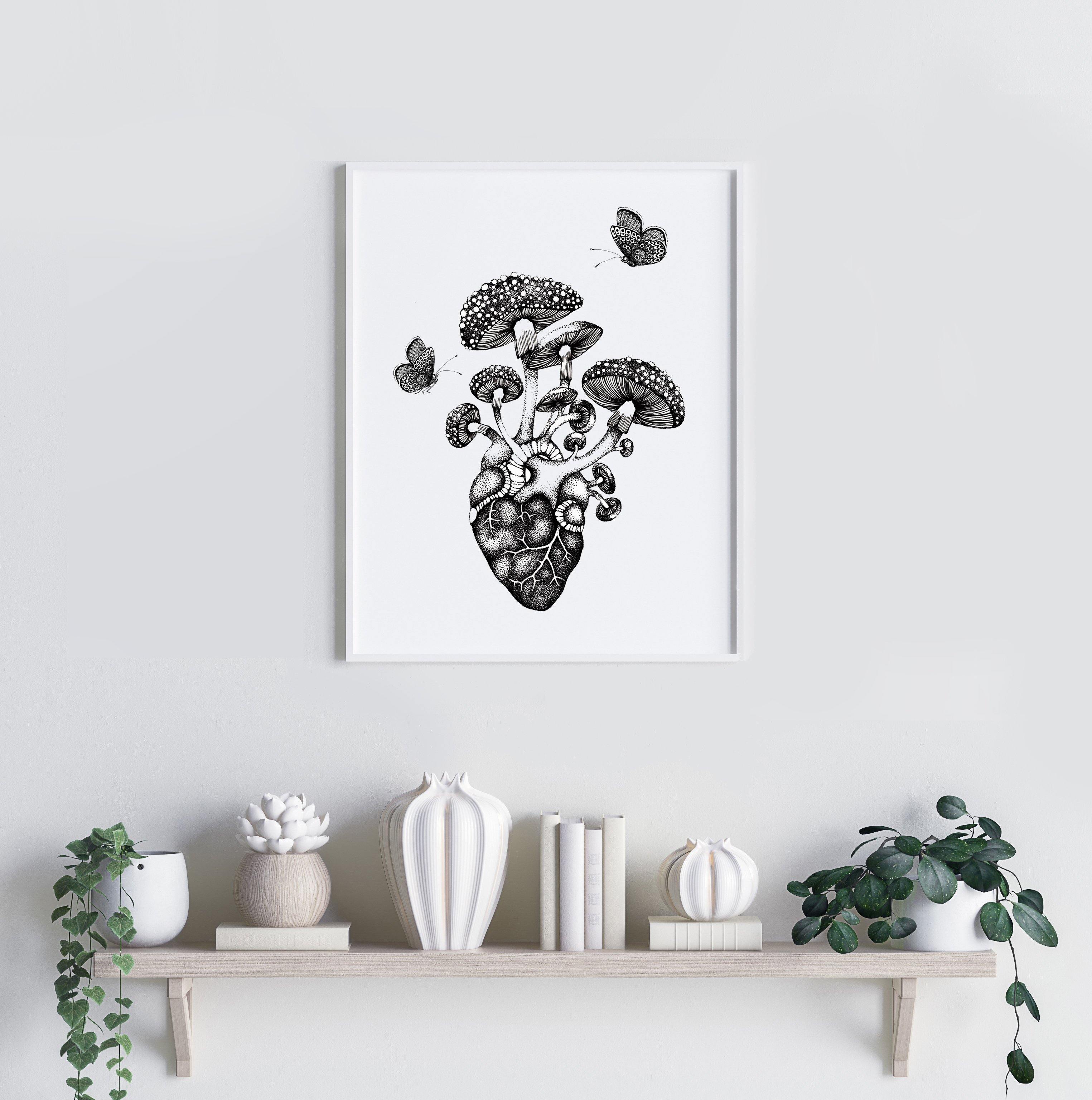 'Cor Meum' Fine Art Print - Emily Carter London