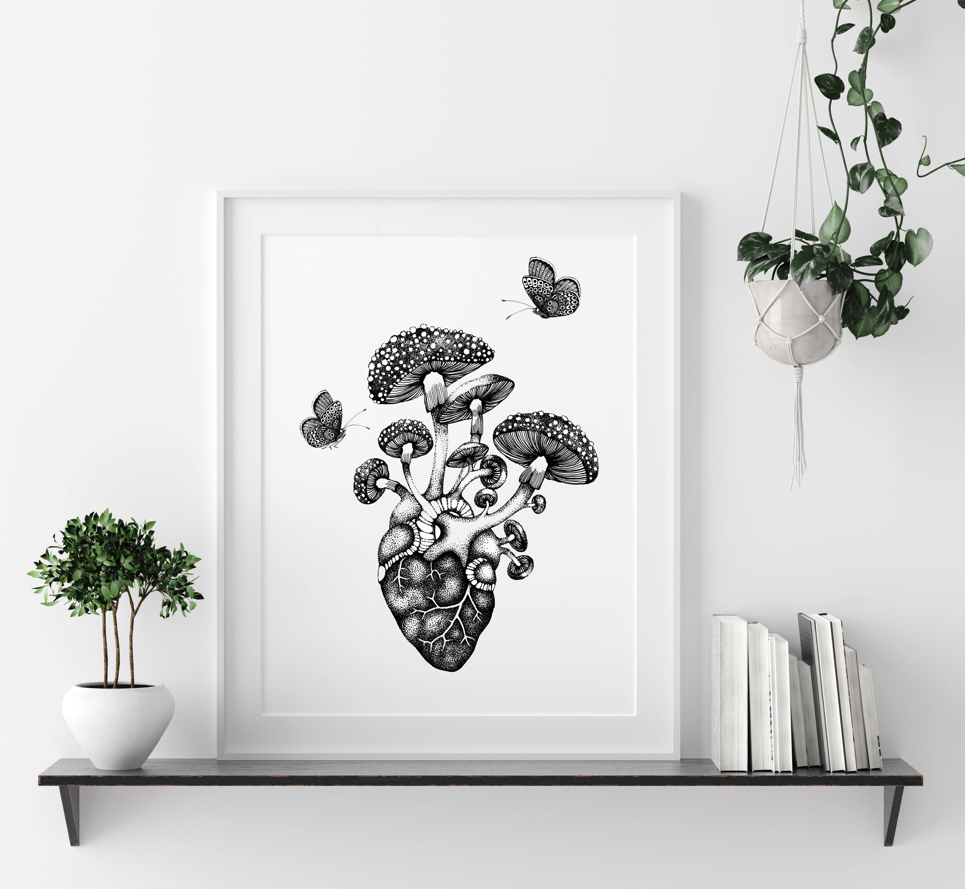 'Cor Meum' Fine Art Print - Emily Carter London