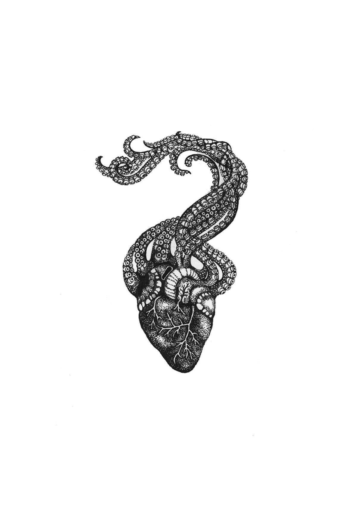 'Organoctopus' Fine Art Print - Emily Carter London