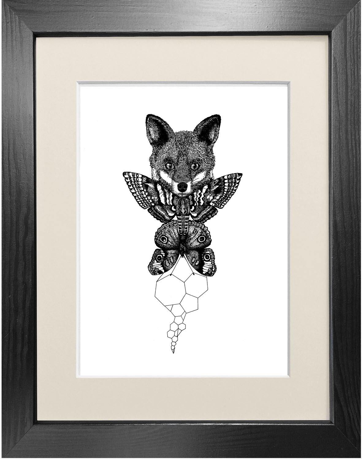 'The Fox' Fine Art Print - Emily Carter London