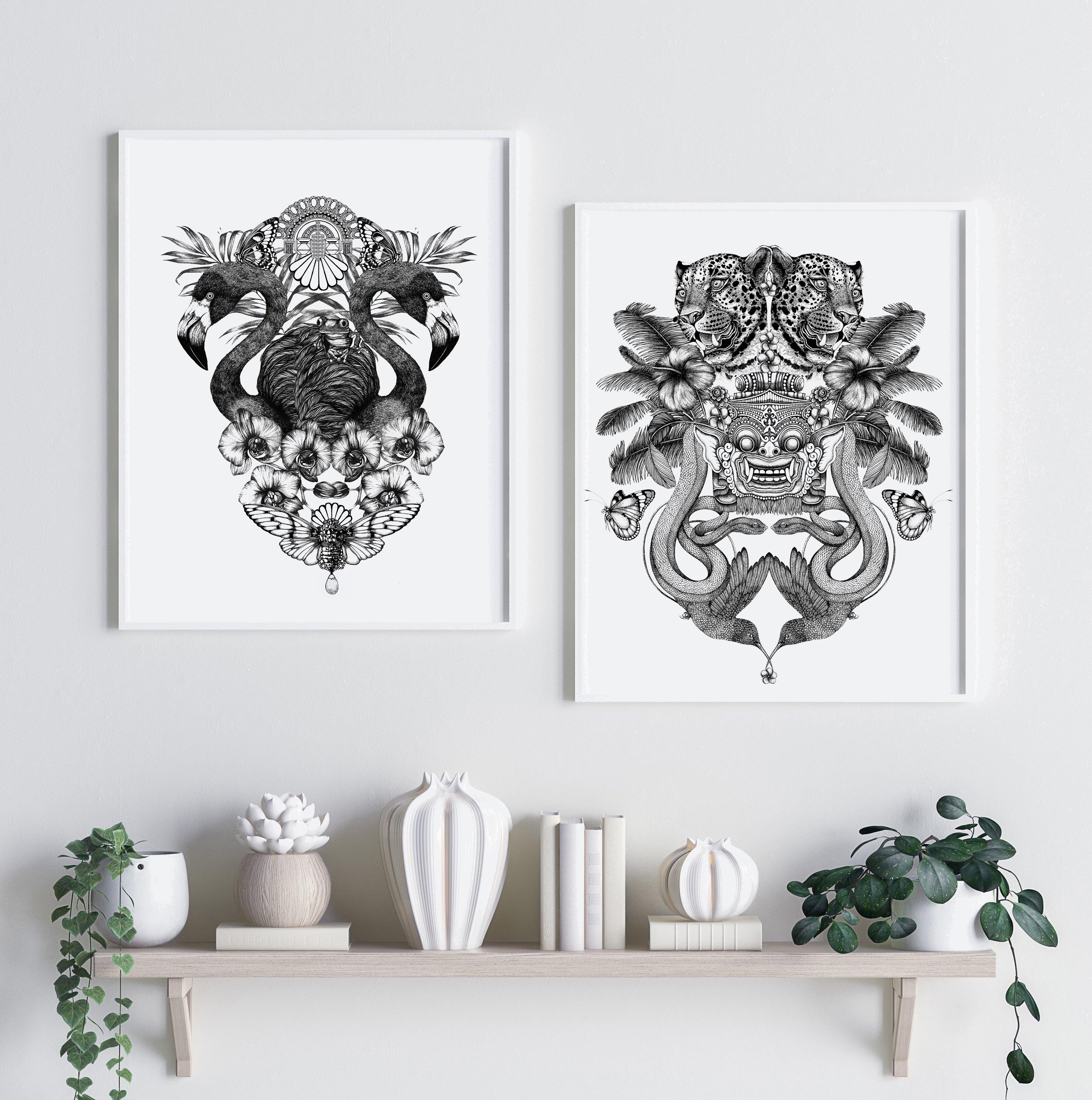 'Balinese Jungle' Fine Art Print - Emily Carter London