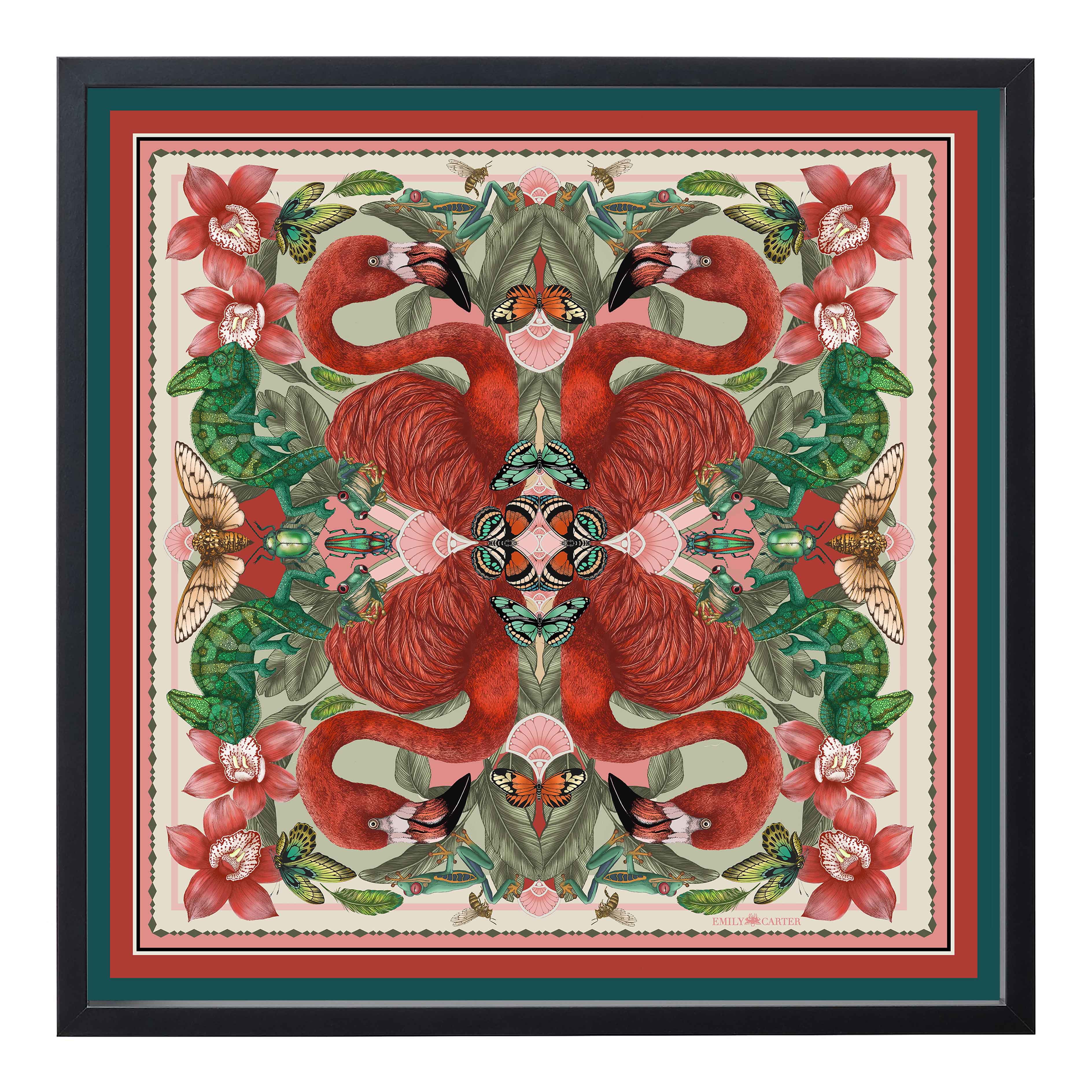 'Flamingo Fiesta' Giclée Print - Limited Edition