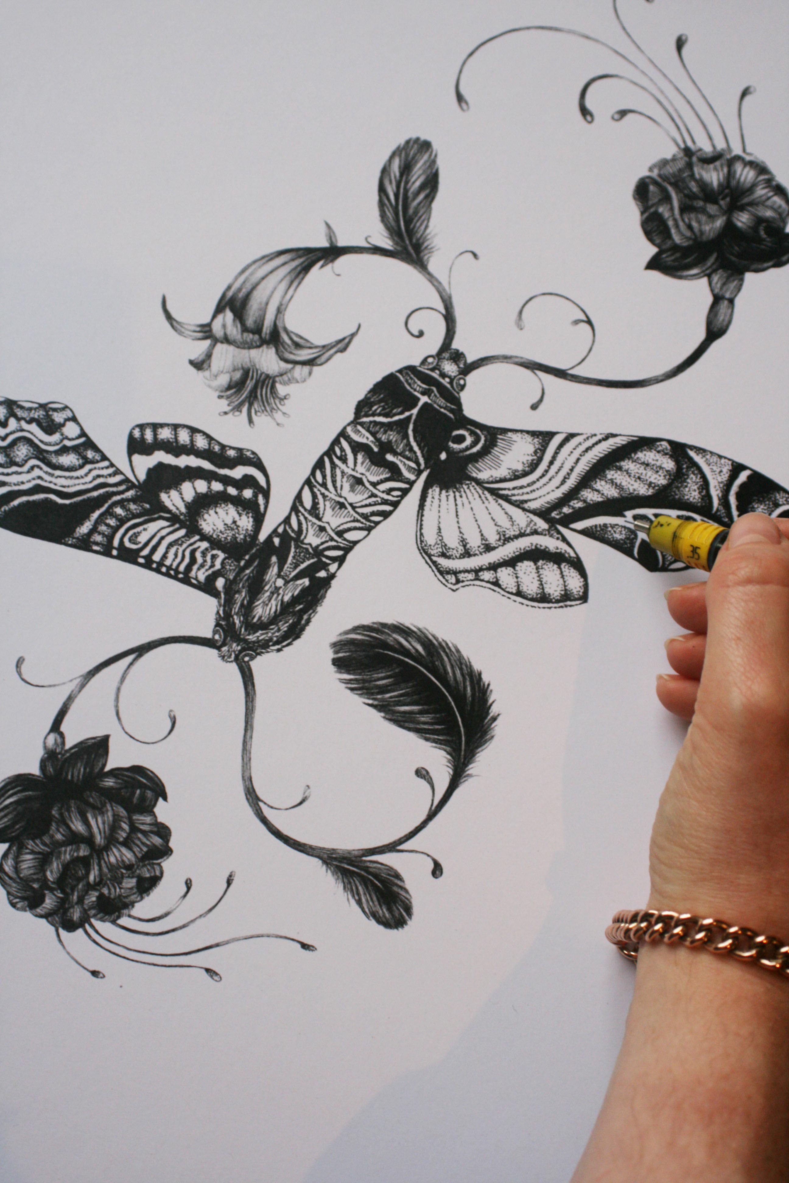 'Fuchsiadoptera' Fine Art Print