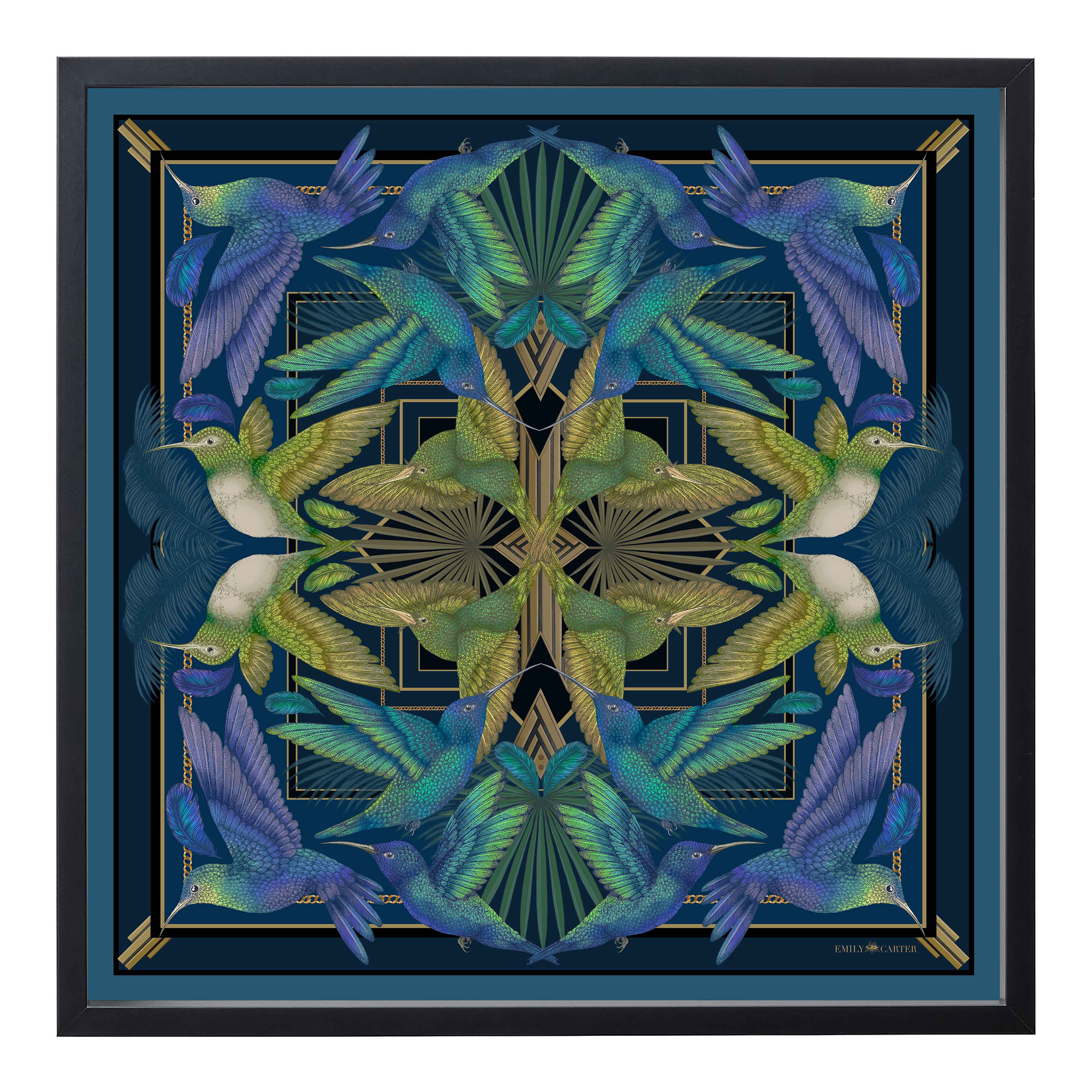 'Midnight Hummingbird' Giclée Print - Limited Edition