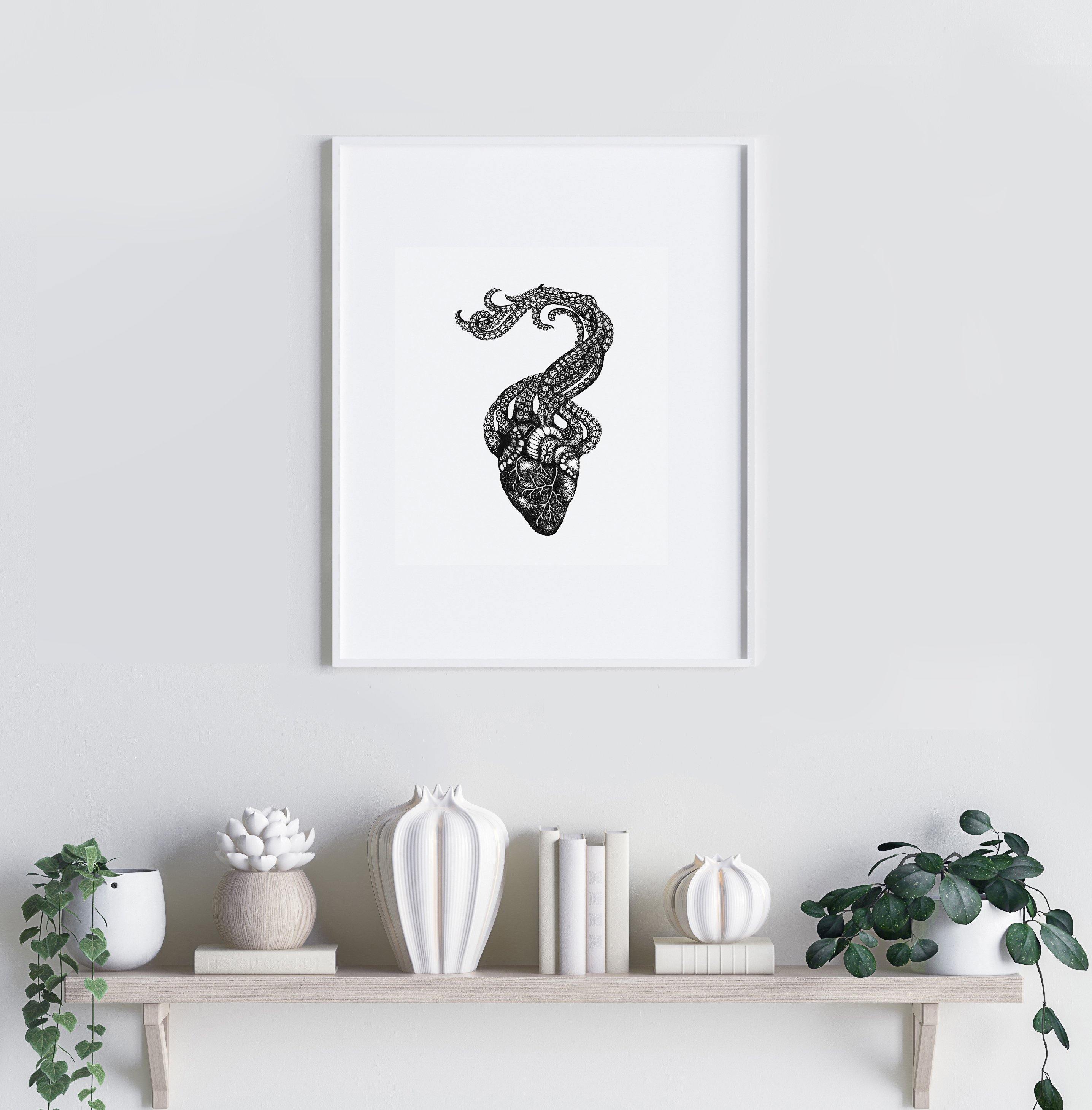 'Organoctopus' Fine Art Print - Emily Carter London