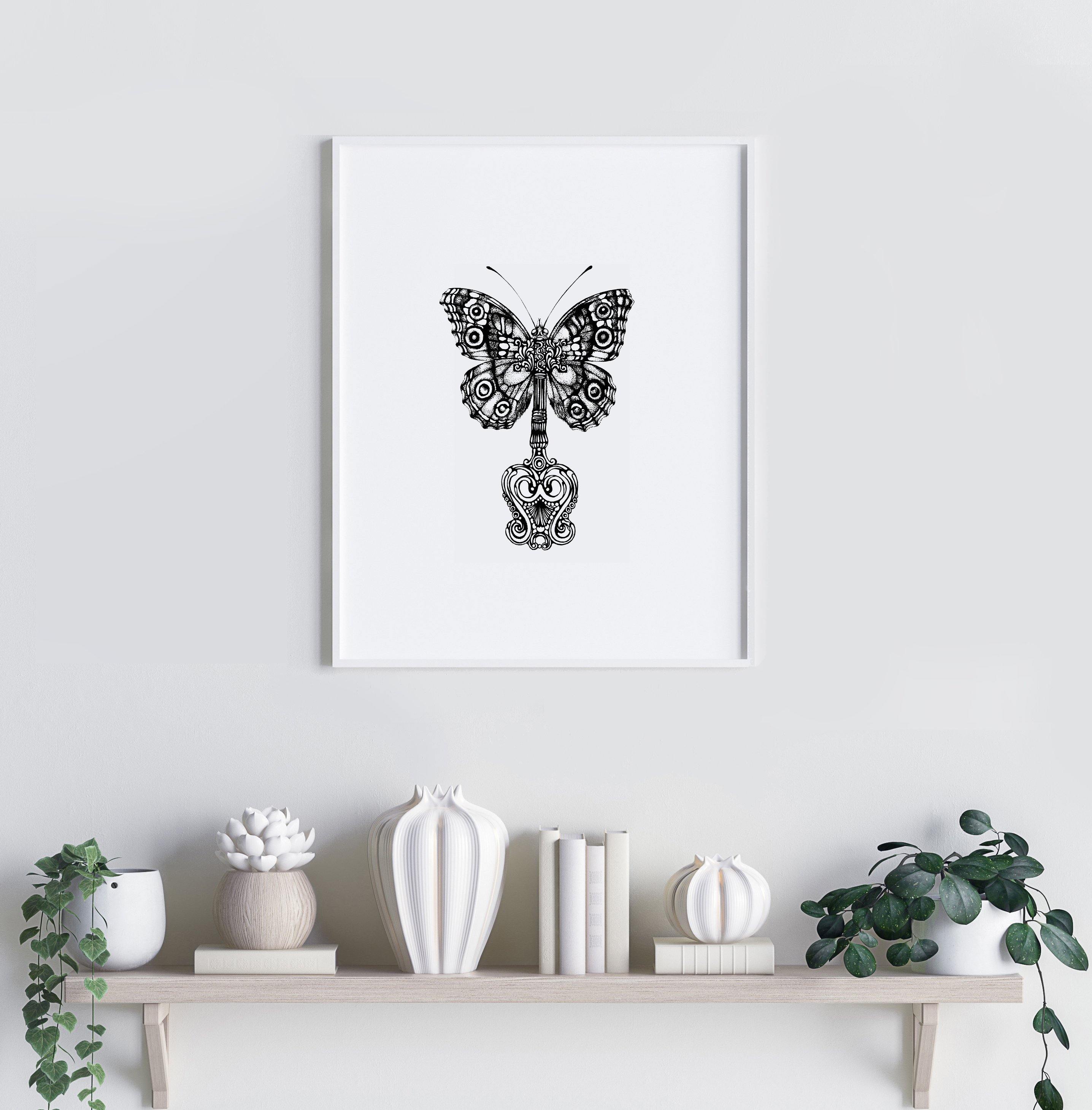 'Papillon' Fine Art Print - Emily Carter London