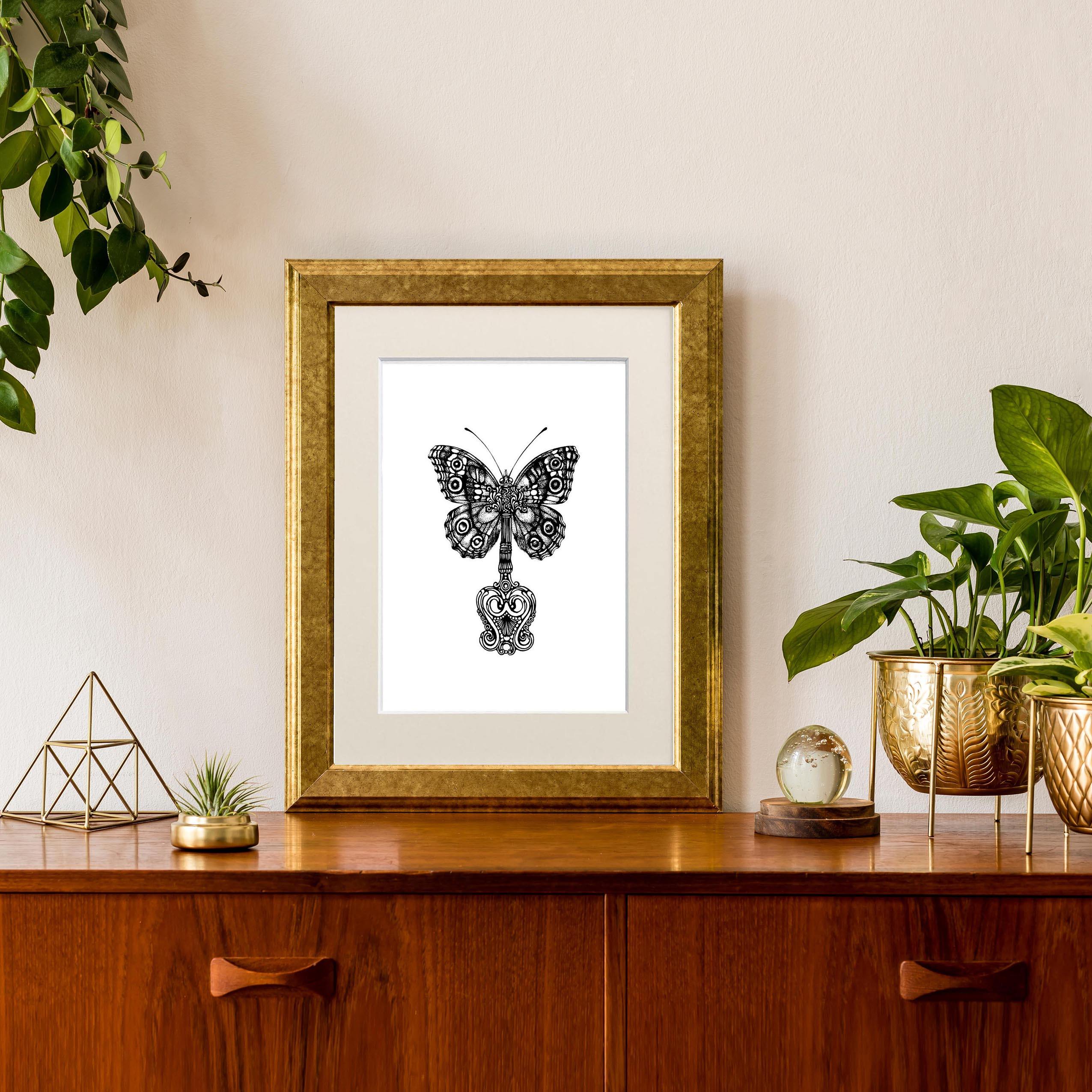 'Papillon' Fine Art Print - Emily Carter London