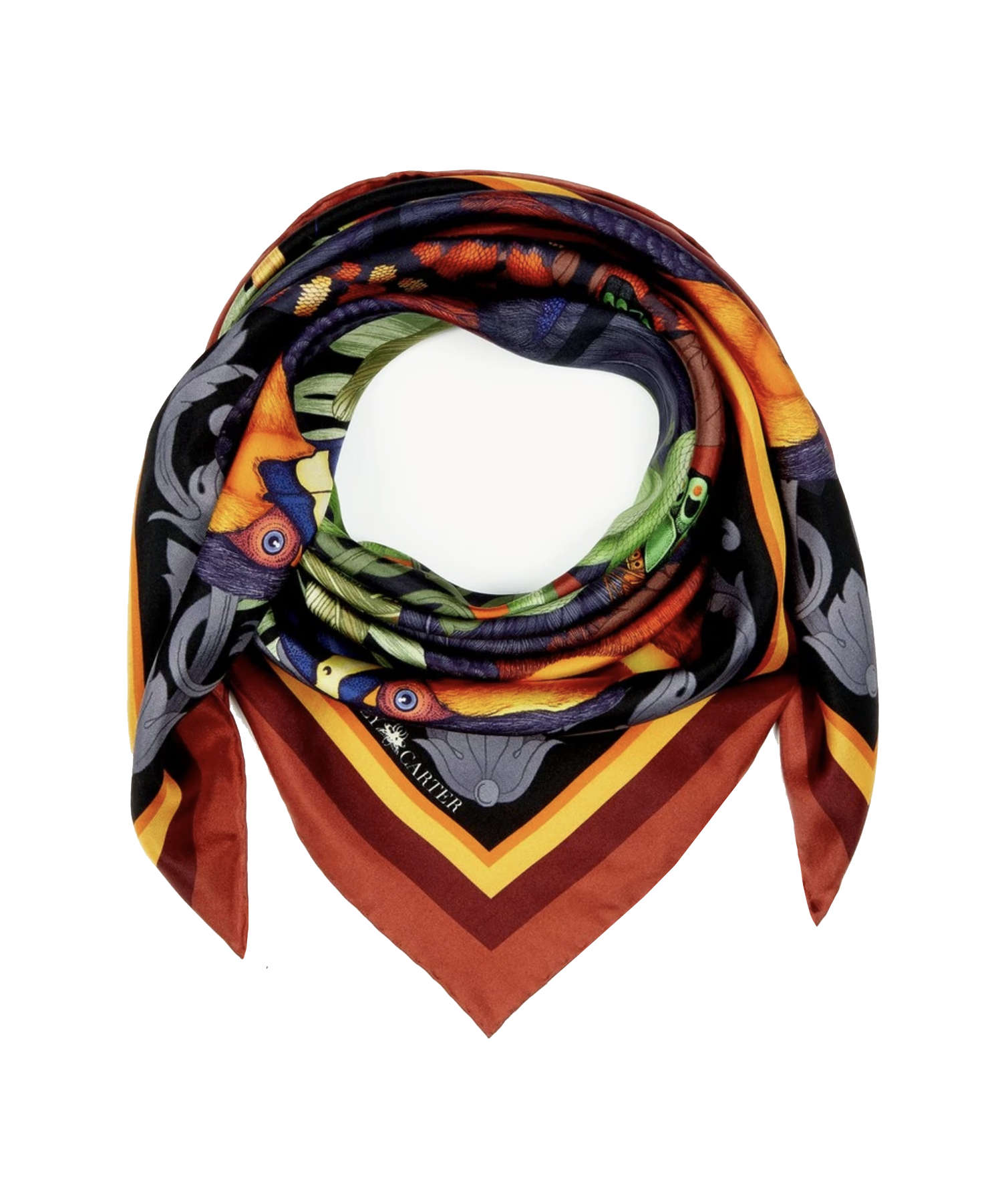The Tropical Toucan Scarf | 90x90cm