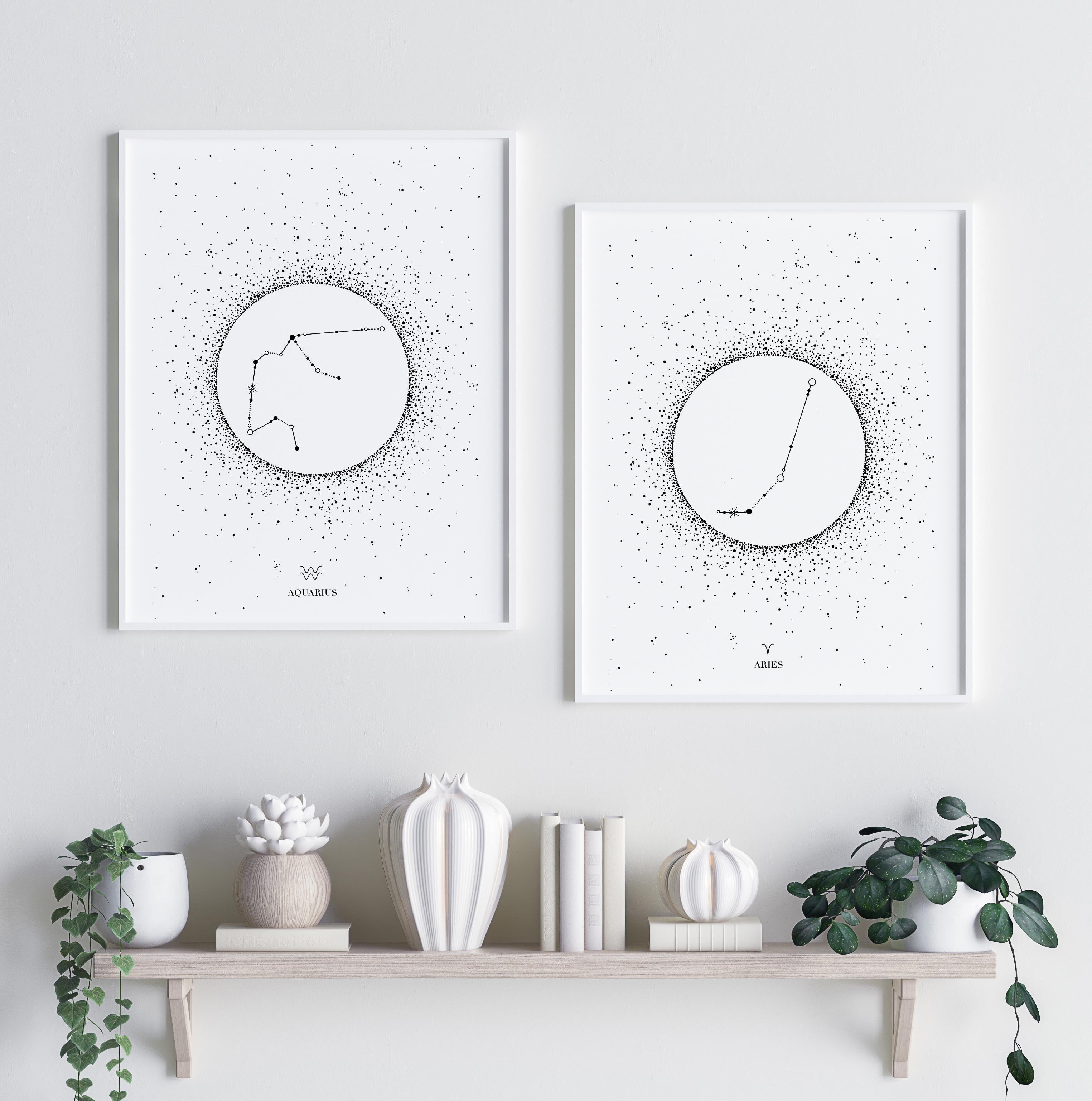 'Aries Star Sign' Fine Art Print