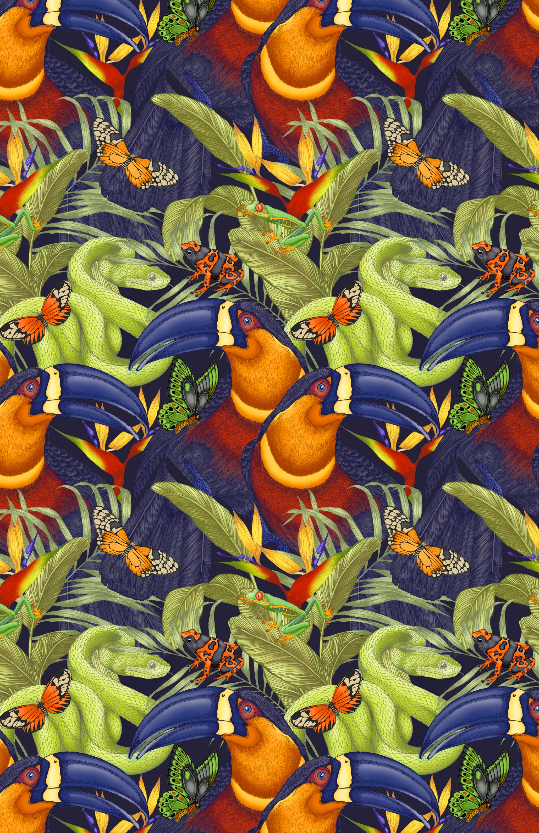 Tropical Toucan Wallpaper