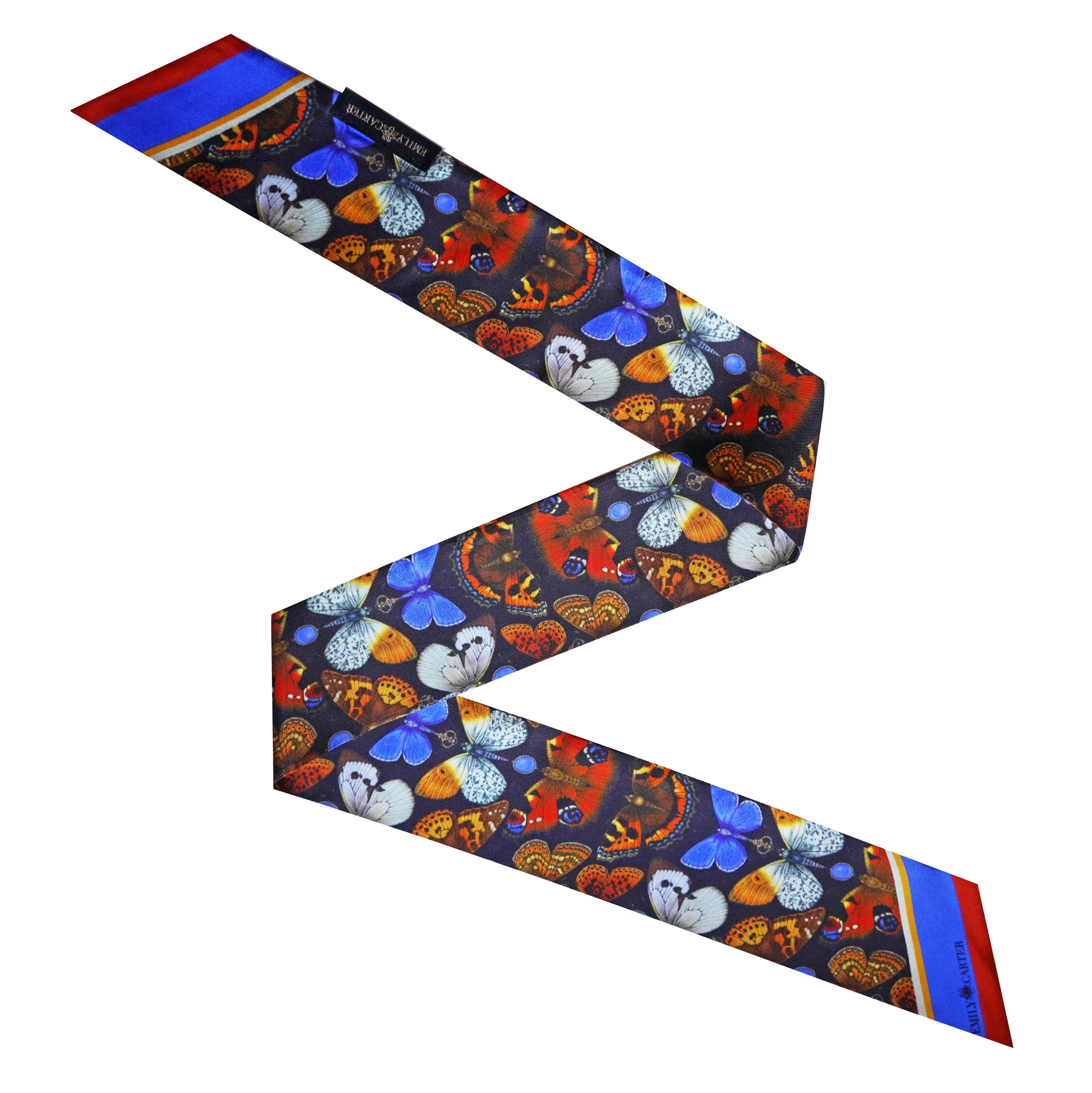 The British Butterfly Amber Twilly Scarf