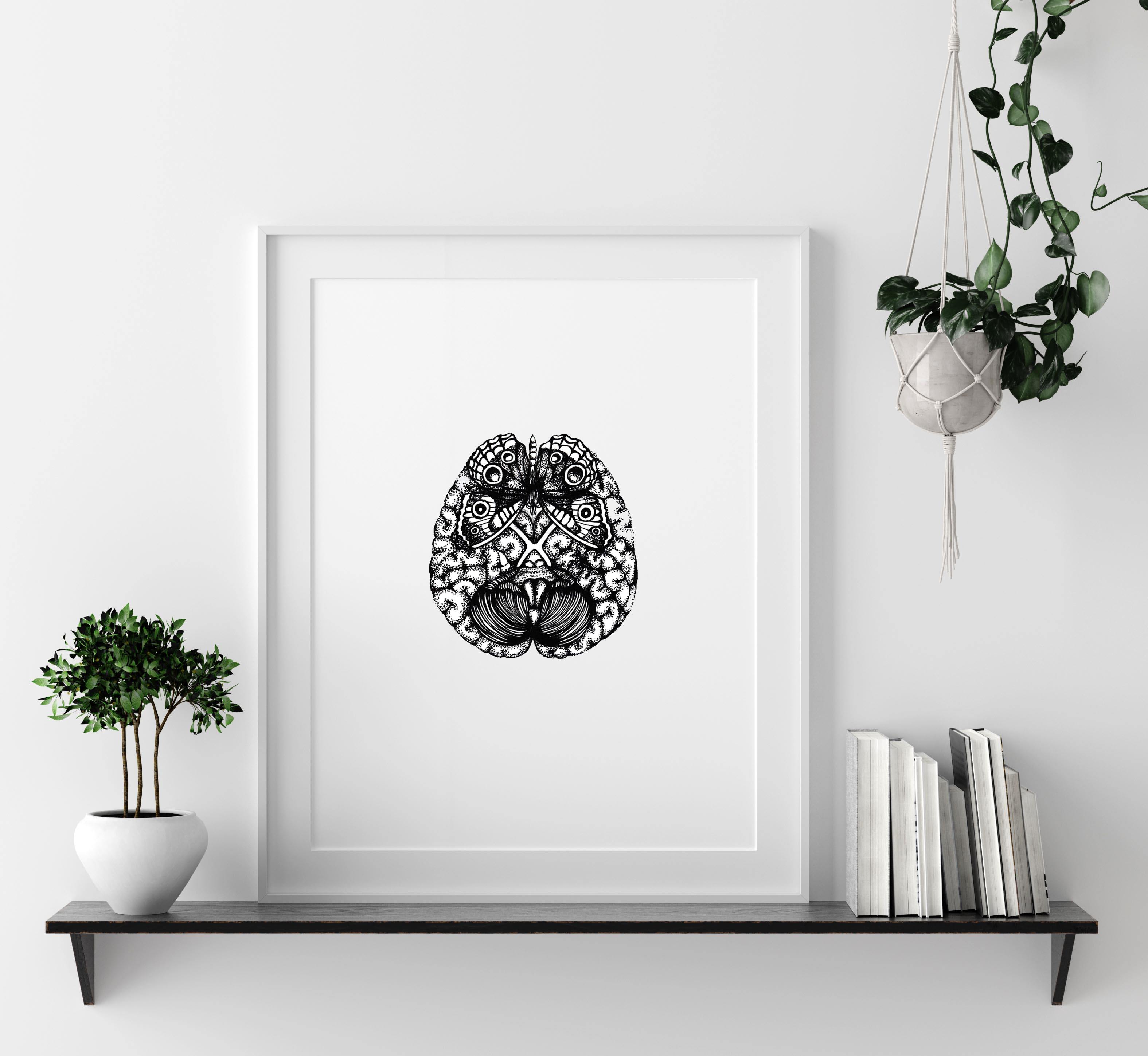 'Cerebellum' Fine Art Print - Emily Carter London