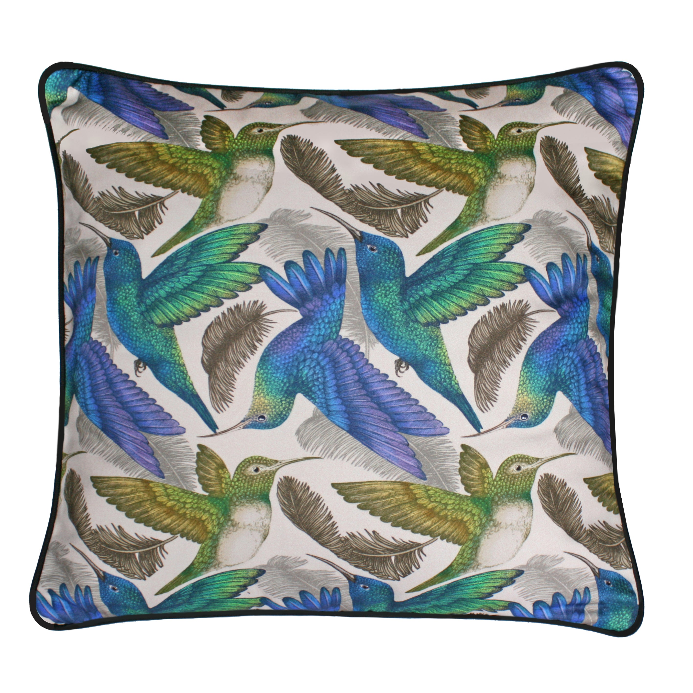 The Tropical Hummingbird Cushion | 45x45cm