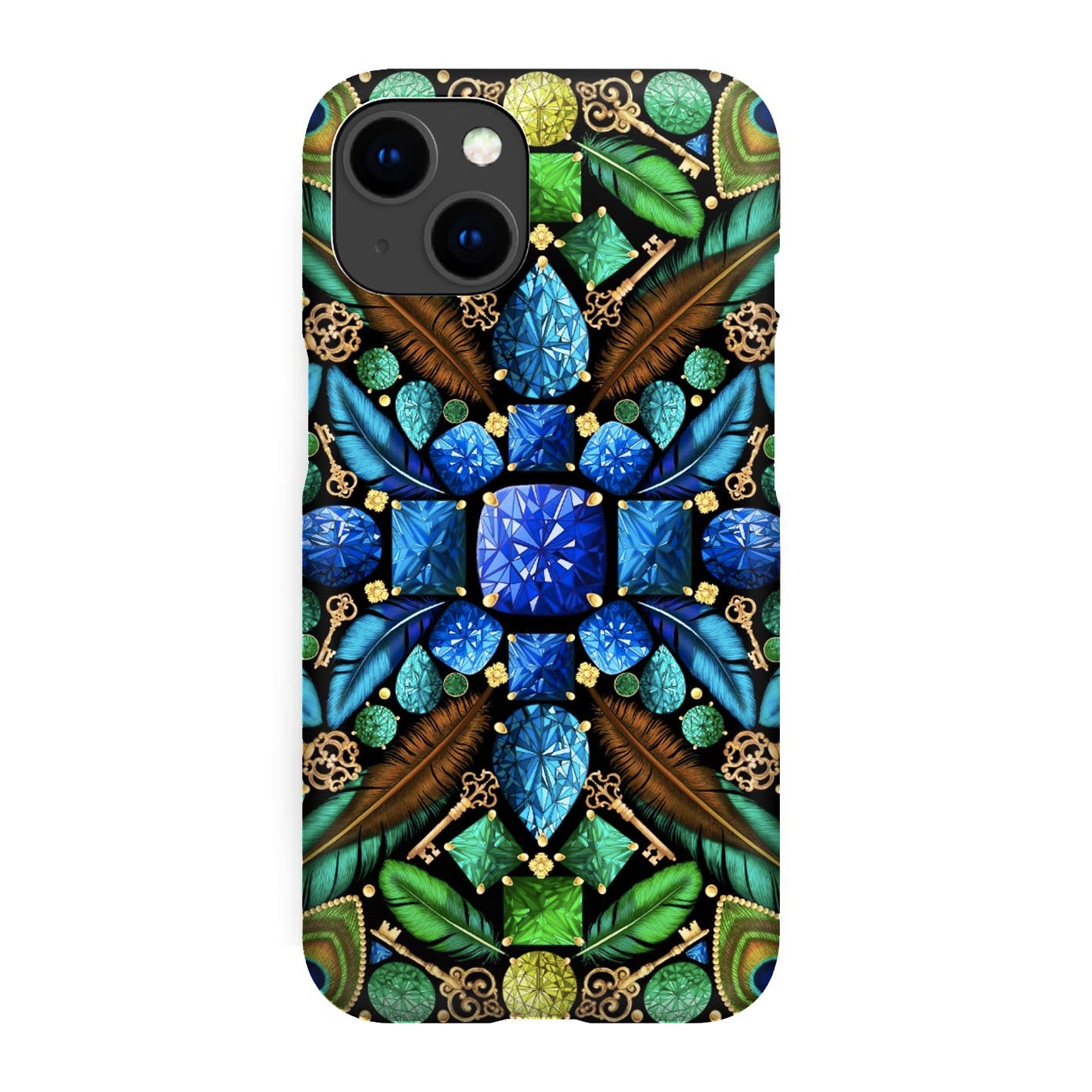 Luxury Phone Case - Iridescent Jewel