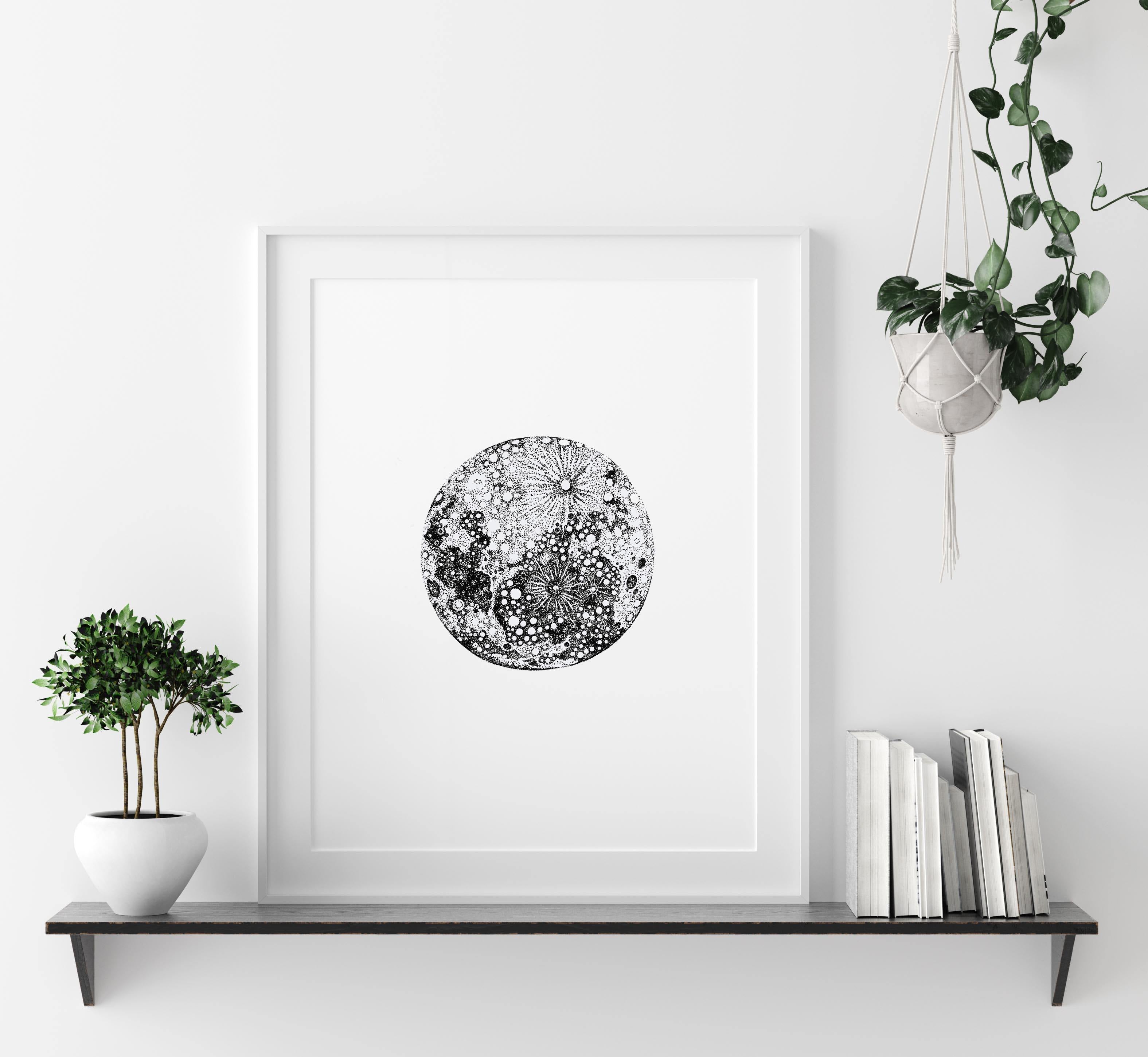 'Lunar' Fine Art Print - Emily Carter London