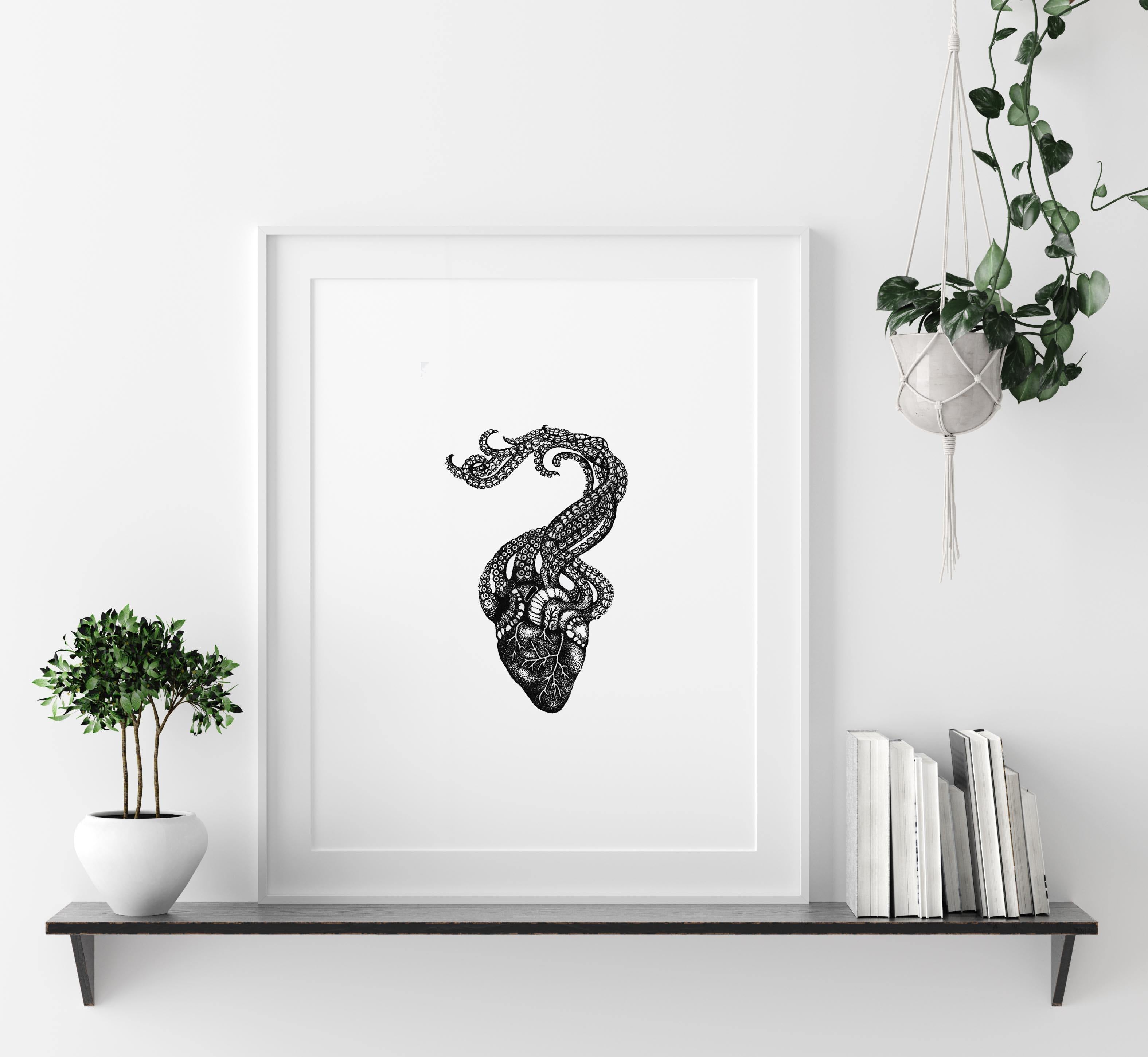 'Organoctopus' Fine Art Print - Emily Carter London