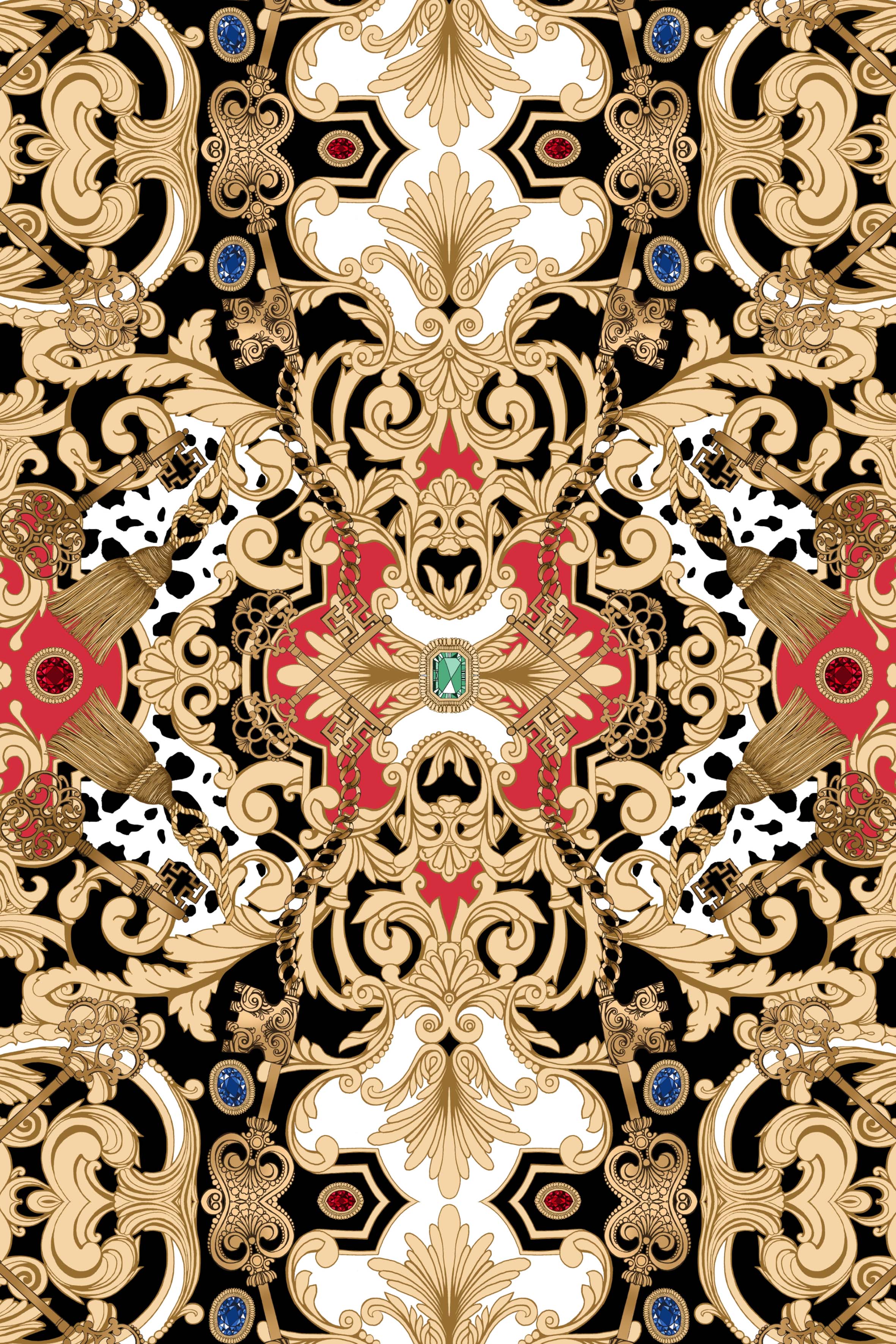 Luxury Phone Case - Jewelled Baroque
