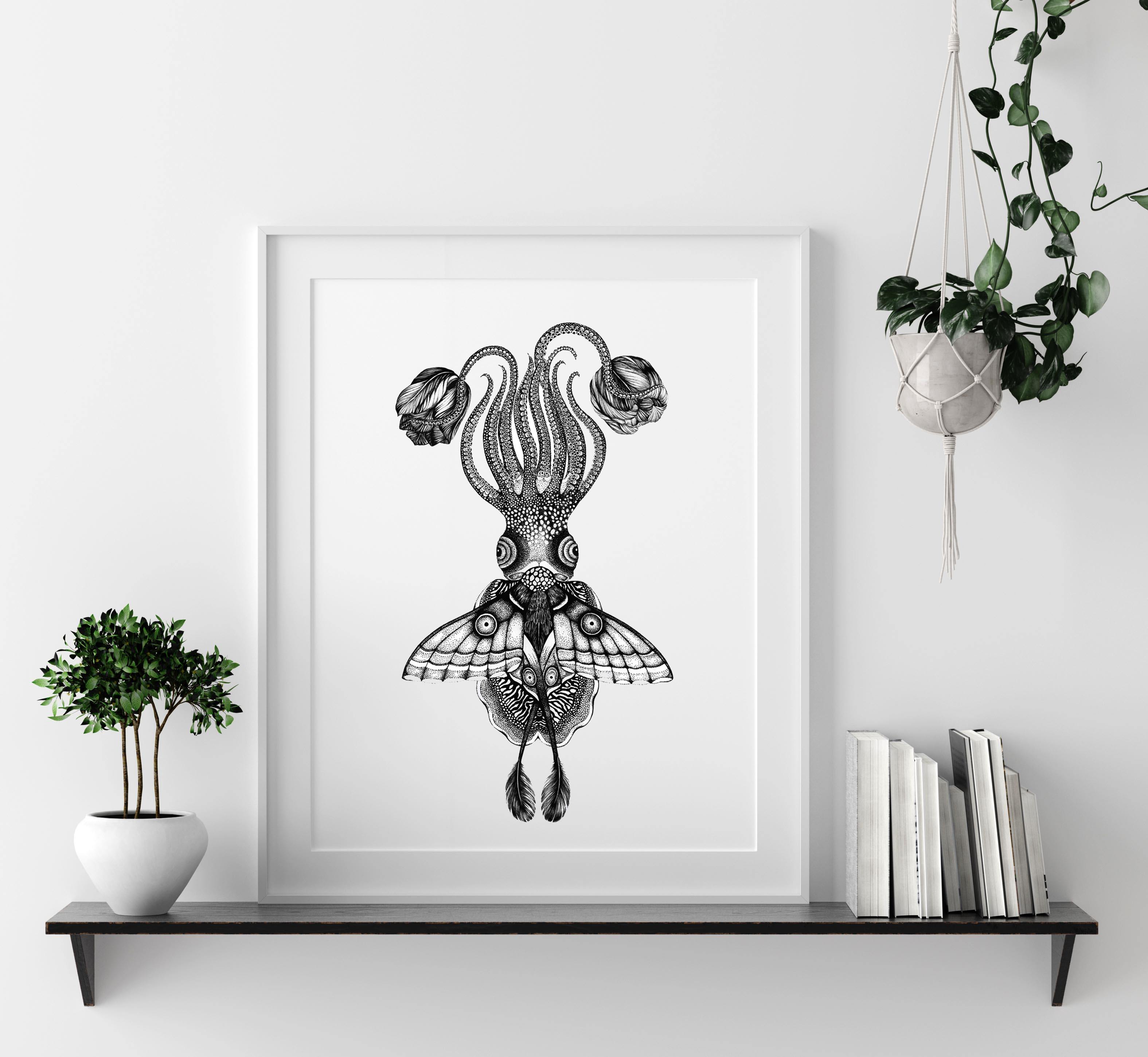 'Tethidadoptera' Fine Art Print - Emily Carter London