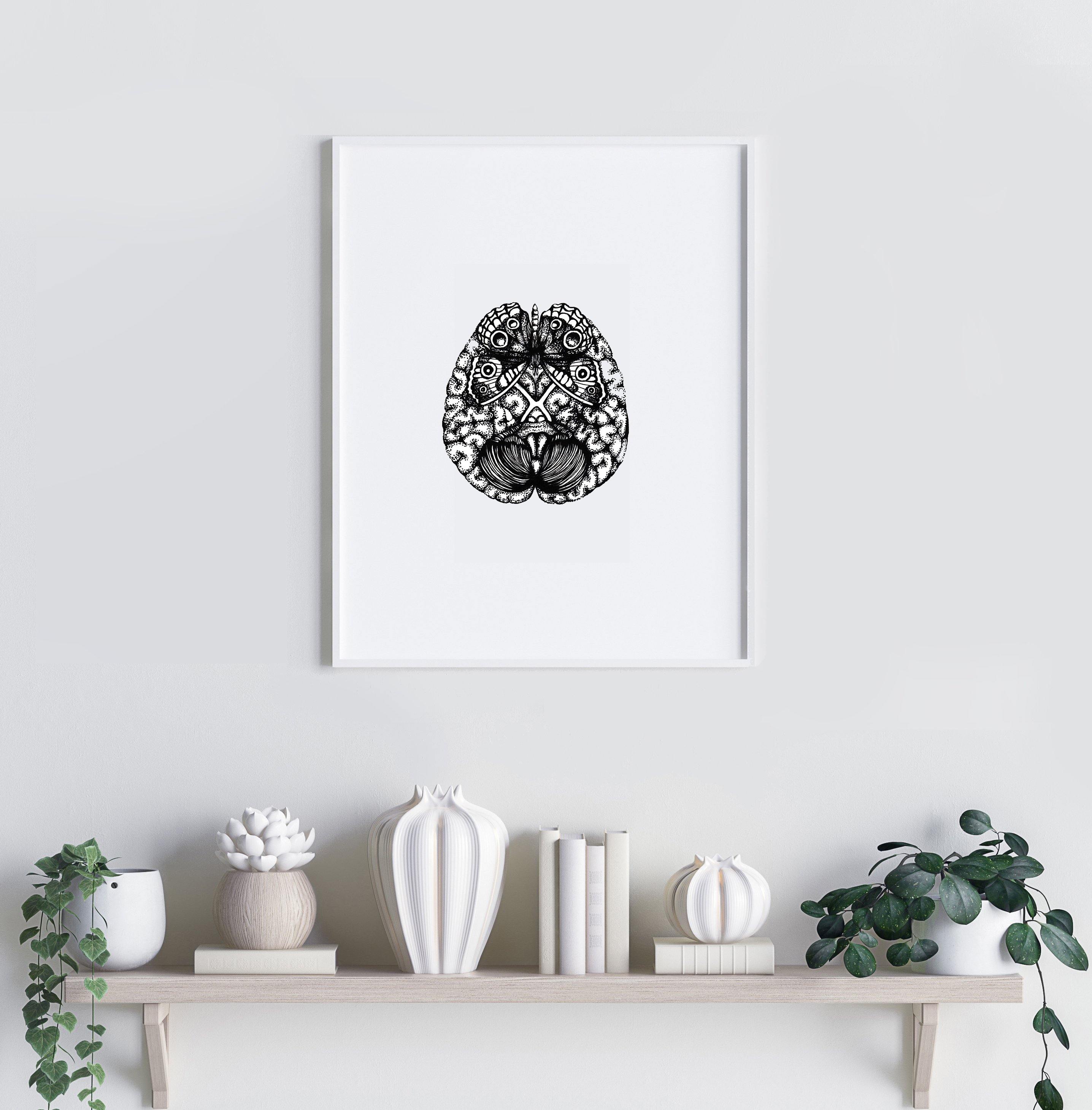 'Cerebellum' Fine Art Print - Emily Carter London