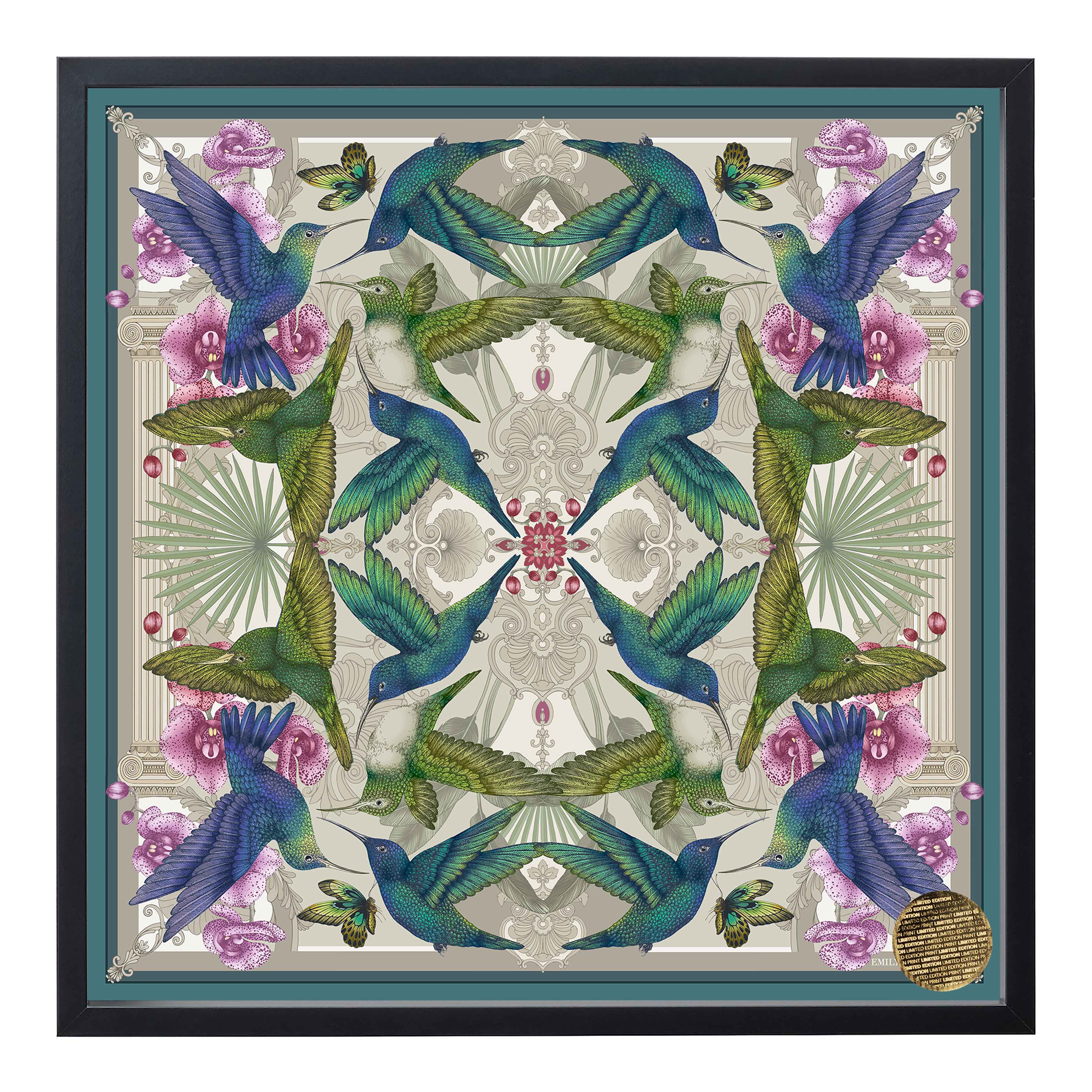 'Hummingbird Temple' Giclée Print - Limited Edition