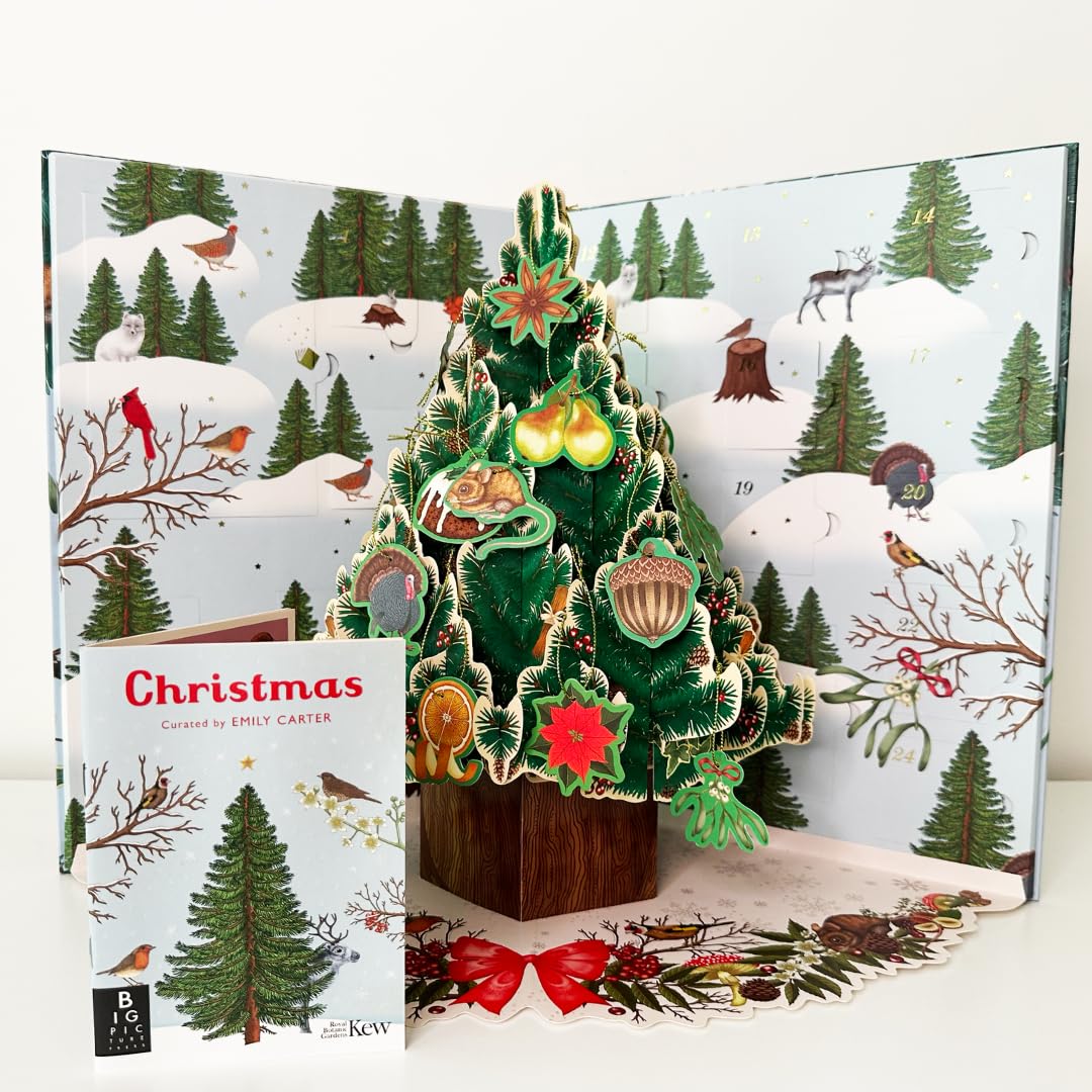 Kew Gardens Christmas Pop Up Advent Calendar by Emily Carter