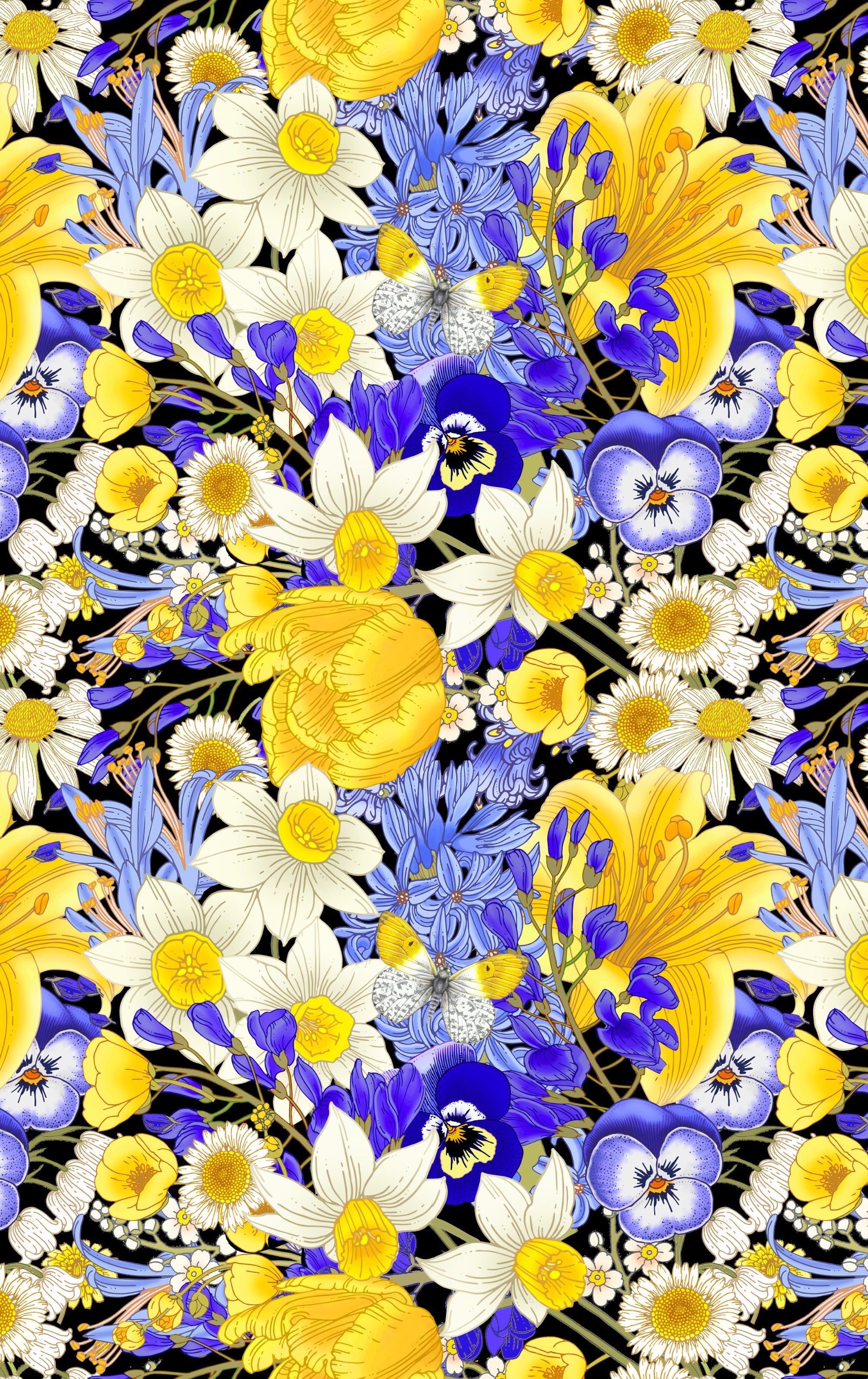 Daffodil & Daisy Print