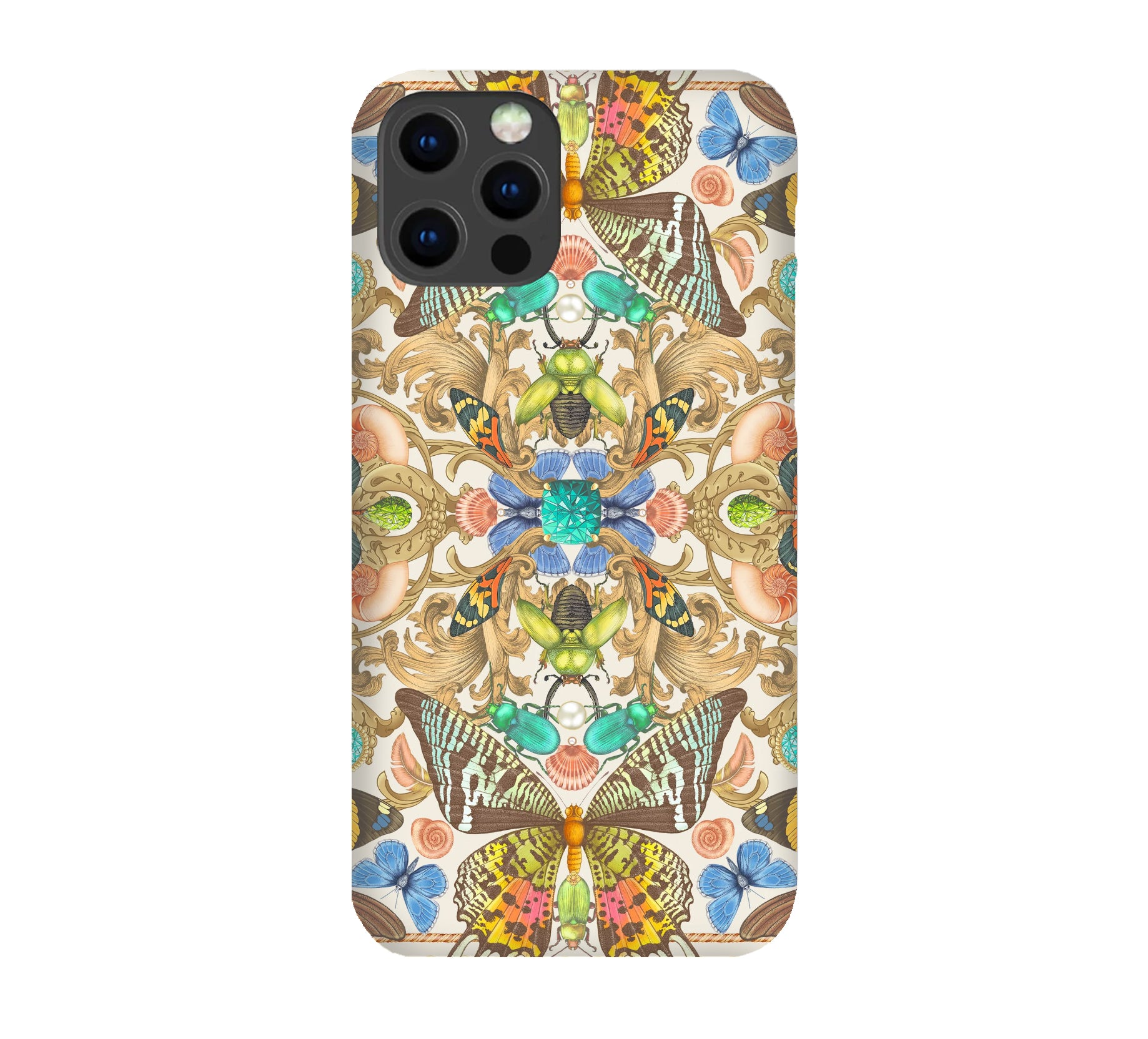 Luxury Phone Case - Baroque Butterfly